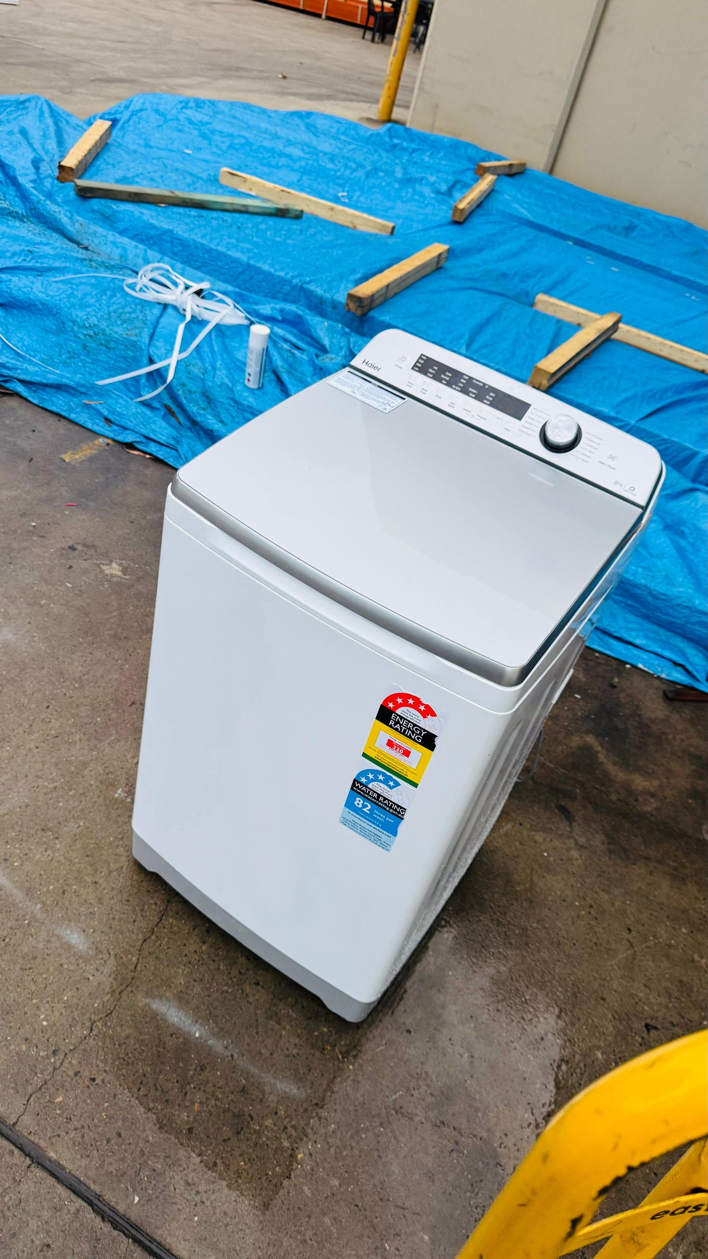 HAIER 8KGS TOP LOADER WASHING MACHINE