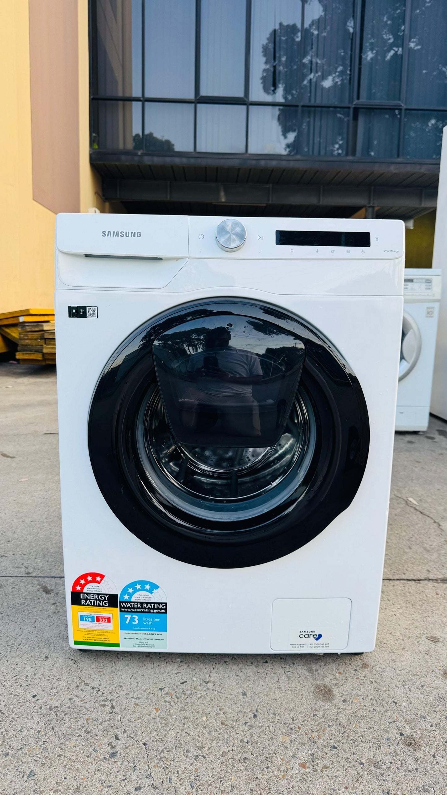 SAMSUNG 8.5 KGS FRONT LOADER WASHING MACHINE