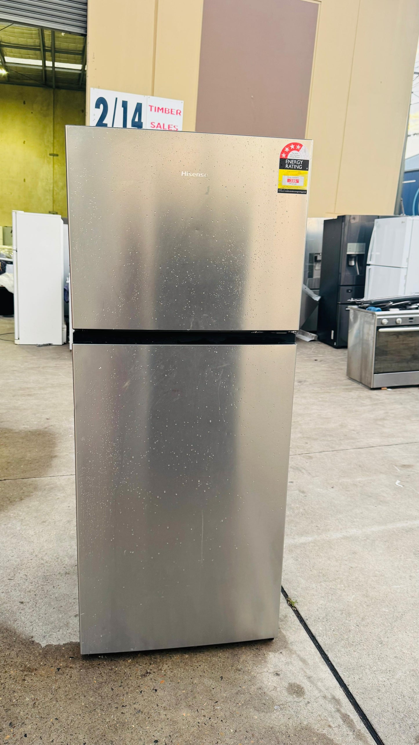 HISENSE 424 LITERS FRIDGE FREEZER