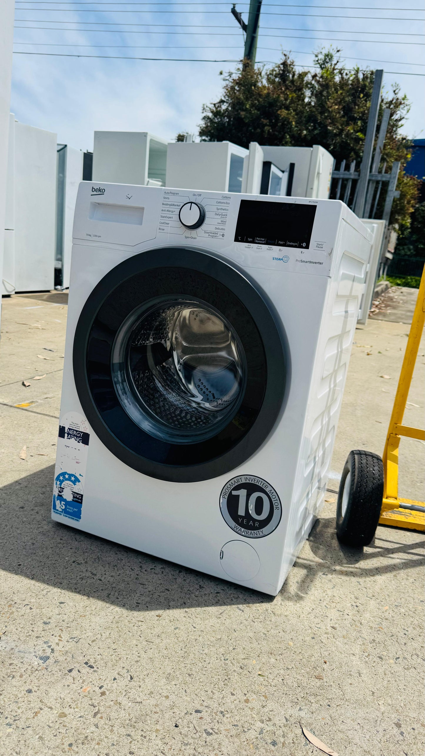 BEKO 7.5KGS FRONT LOADER WASHING MACHINE