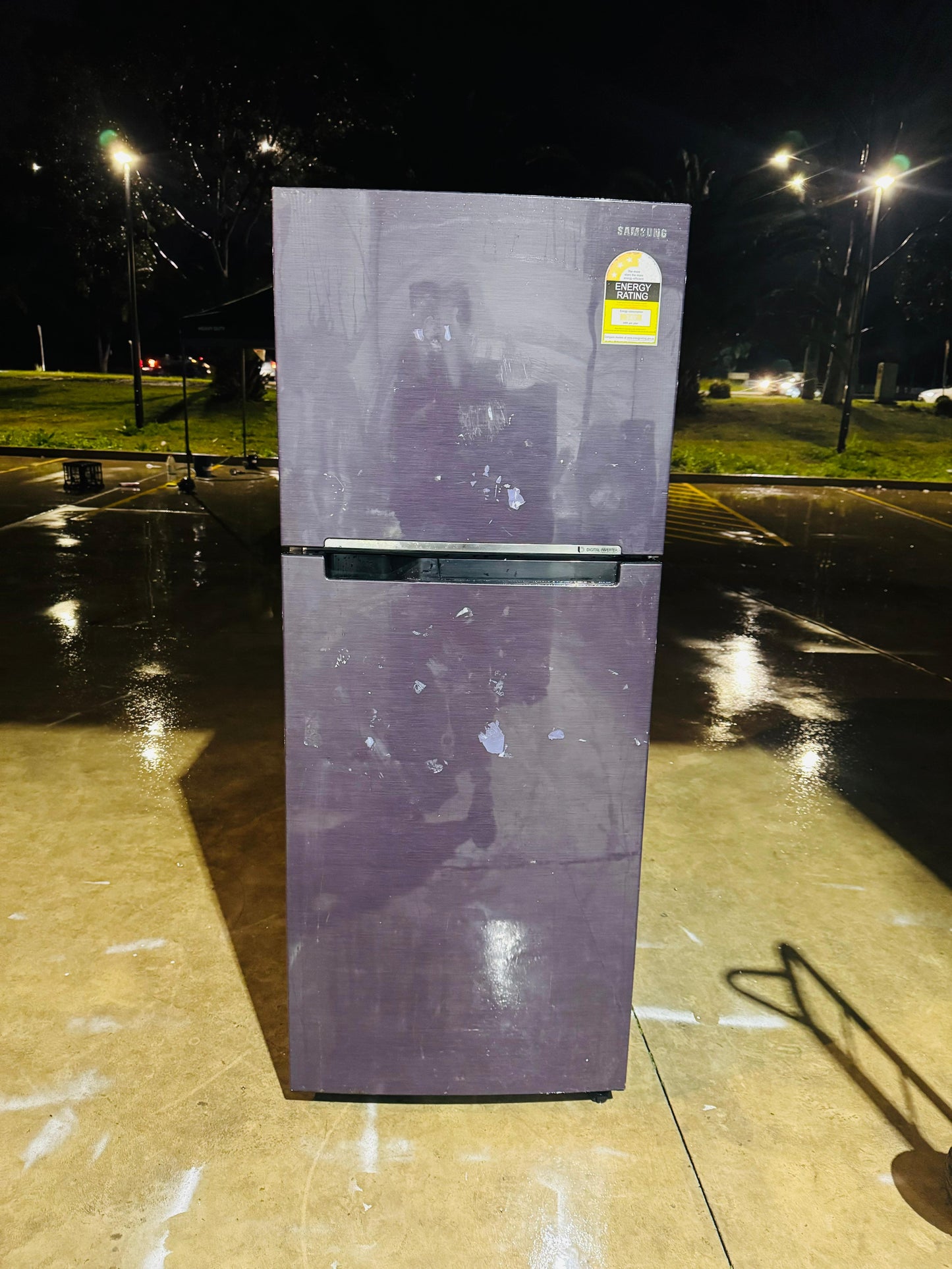 SAMSUNG 400 LITRES FRIDGE FREEZER