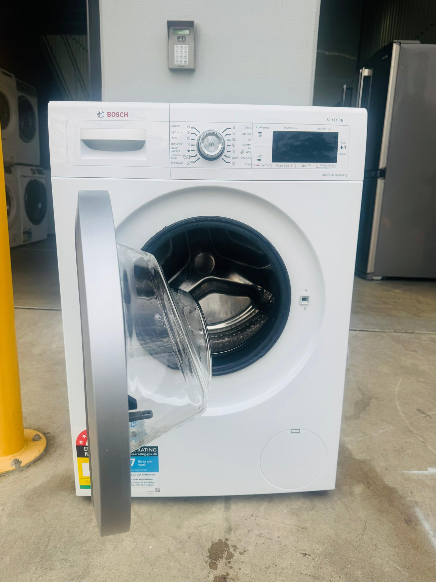 BOSCH 9KGS FRONT LOADER WASHING MACHINE