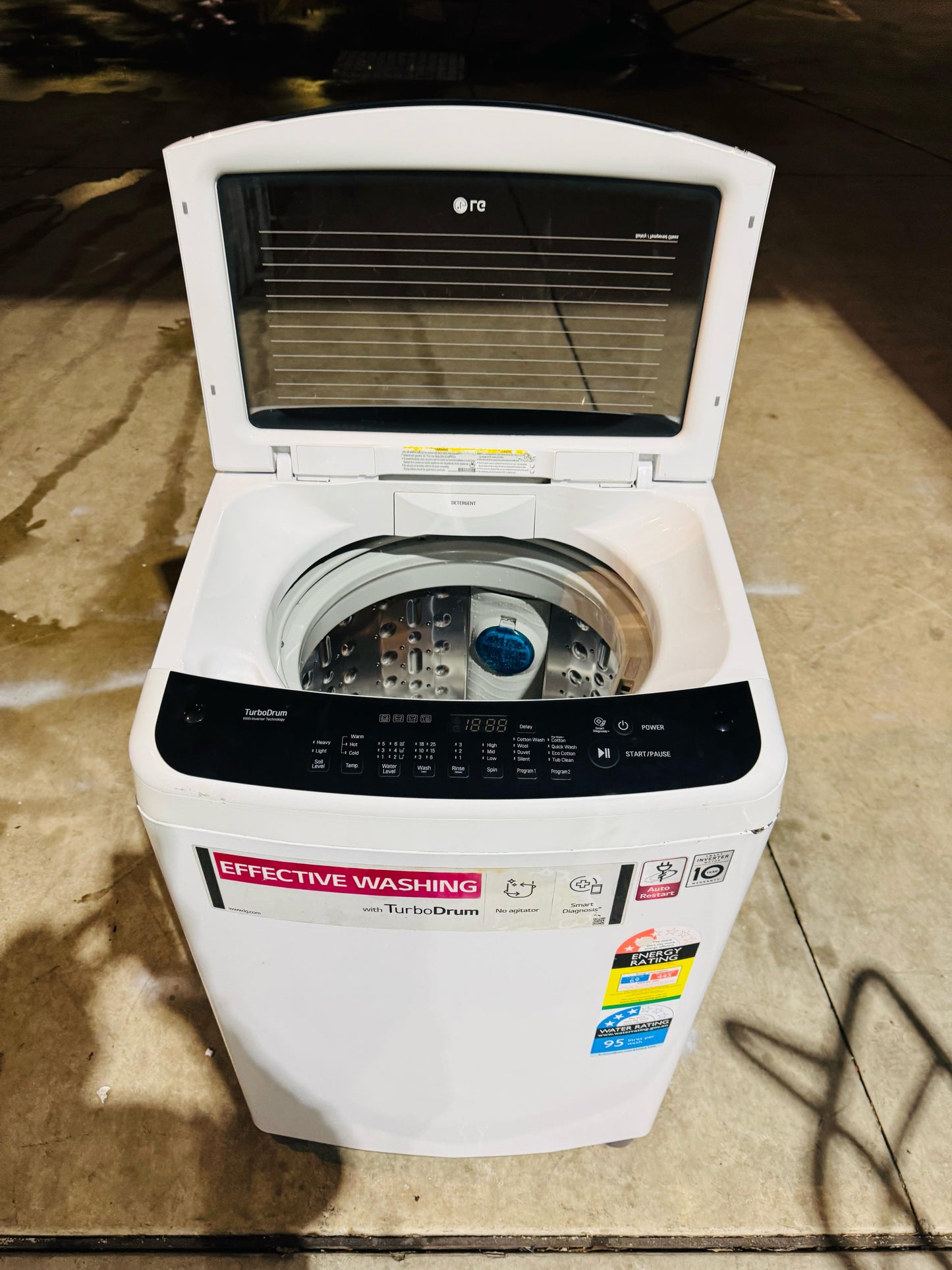 **LG 6.5 KGS TOP LOADER WASHING MACHINE** FREE DELIVERY
