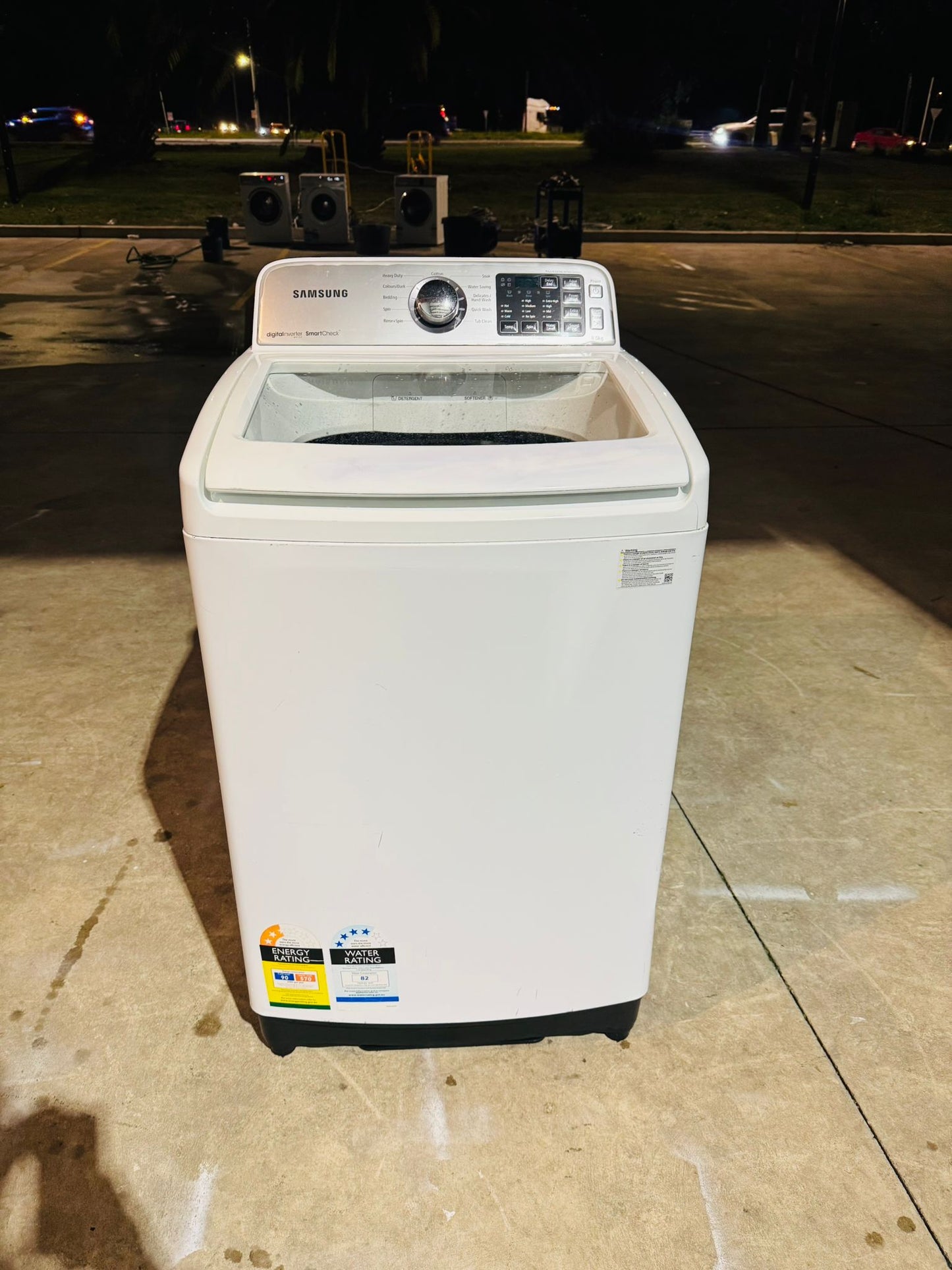SAMSUNG 8 KGS FRONT LOADER WASHING MACHINE