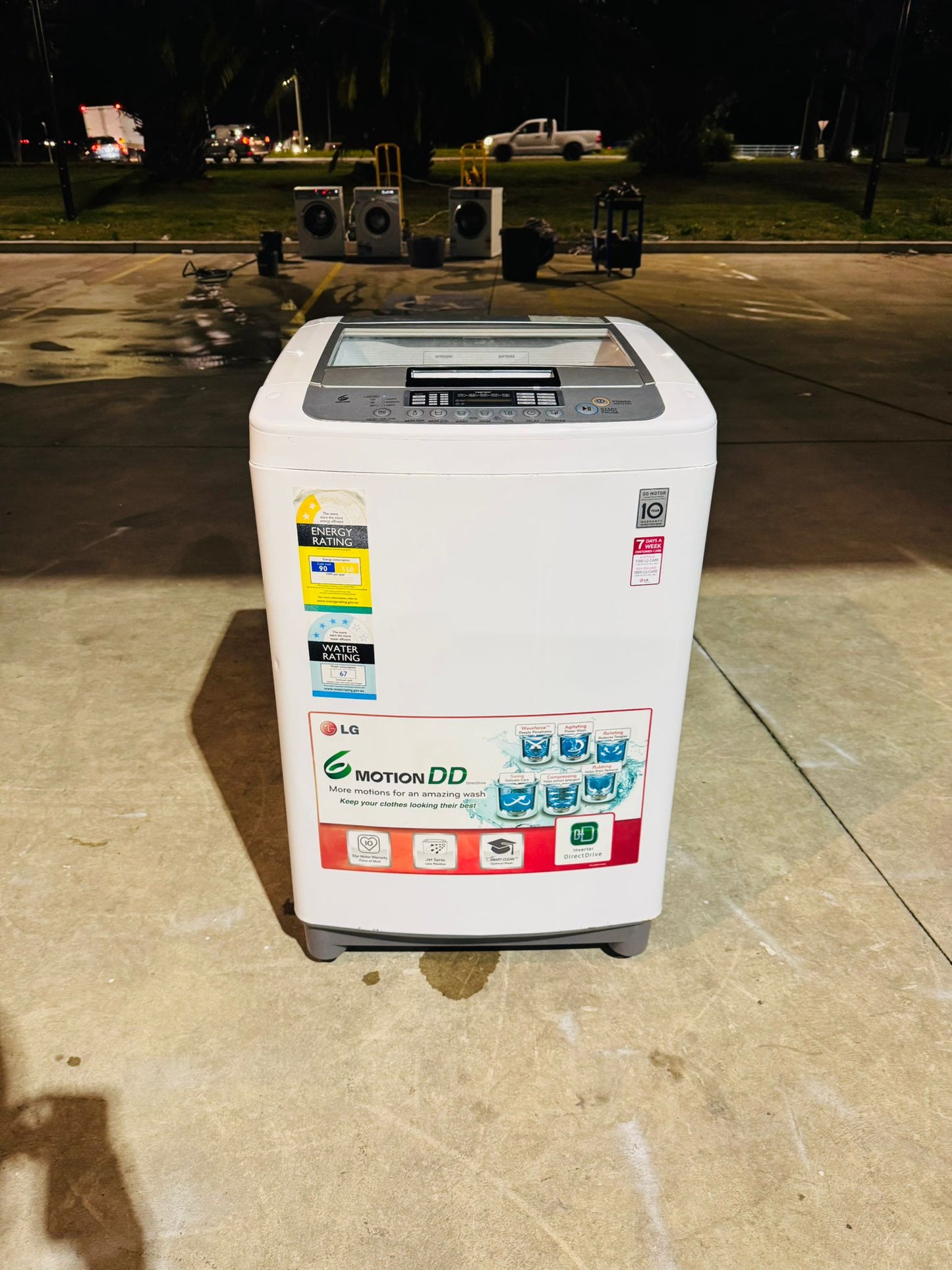 LG 6.5 KGS TOP LOADER WASHING MACHINE