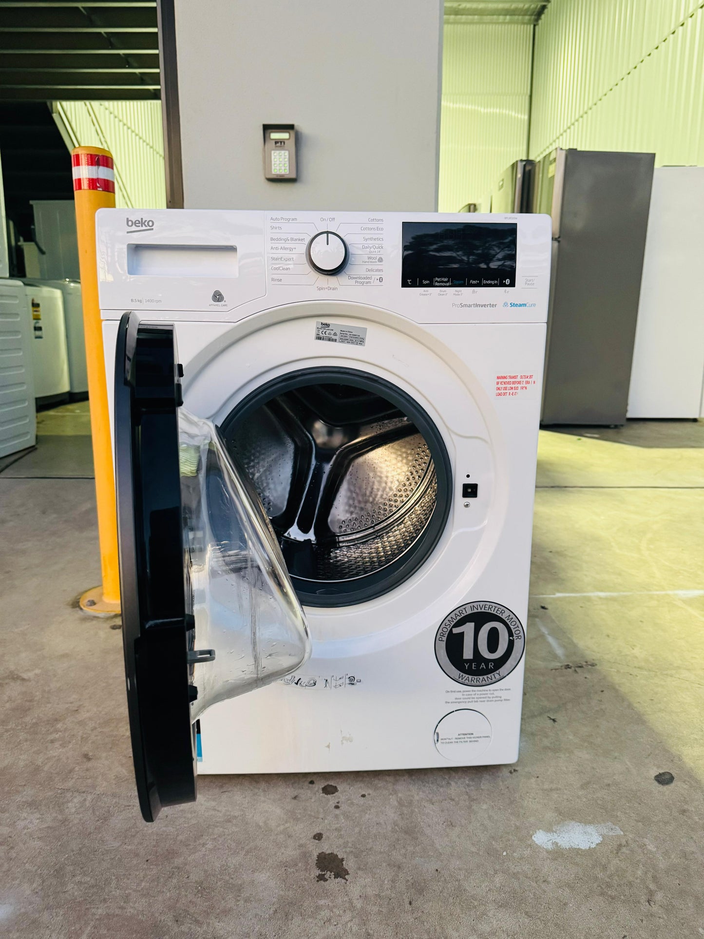 BEKO 8.5 KGS FRONT LOADER WASHING MACHINE