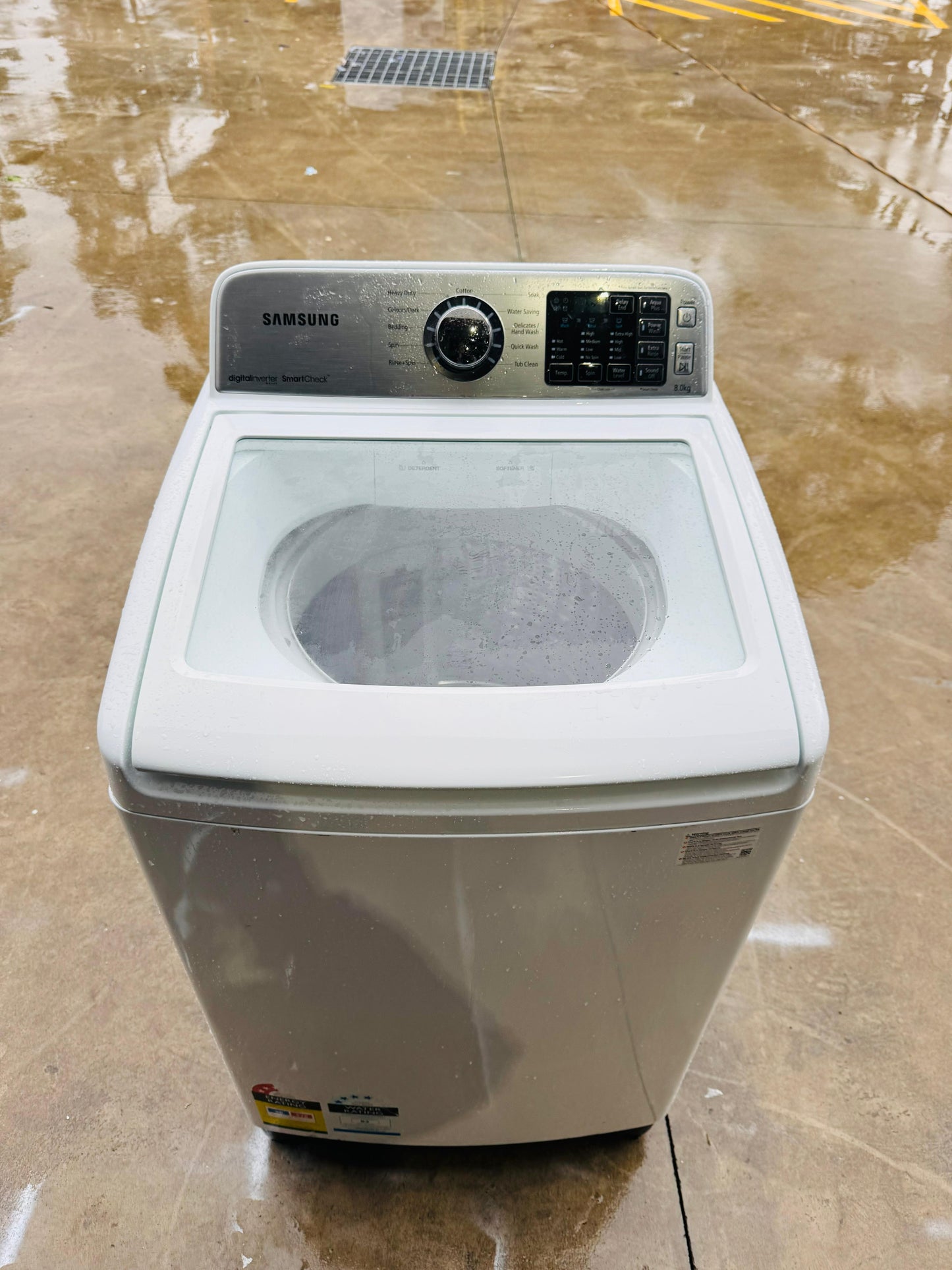 SAMSUNG 8KGS TOP LOADER WASHING MACHINE