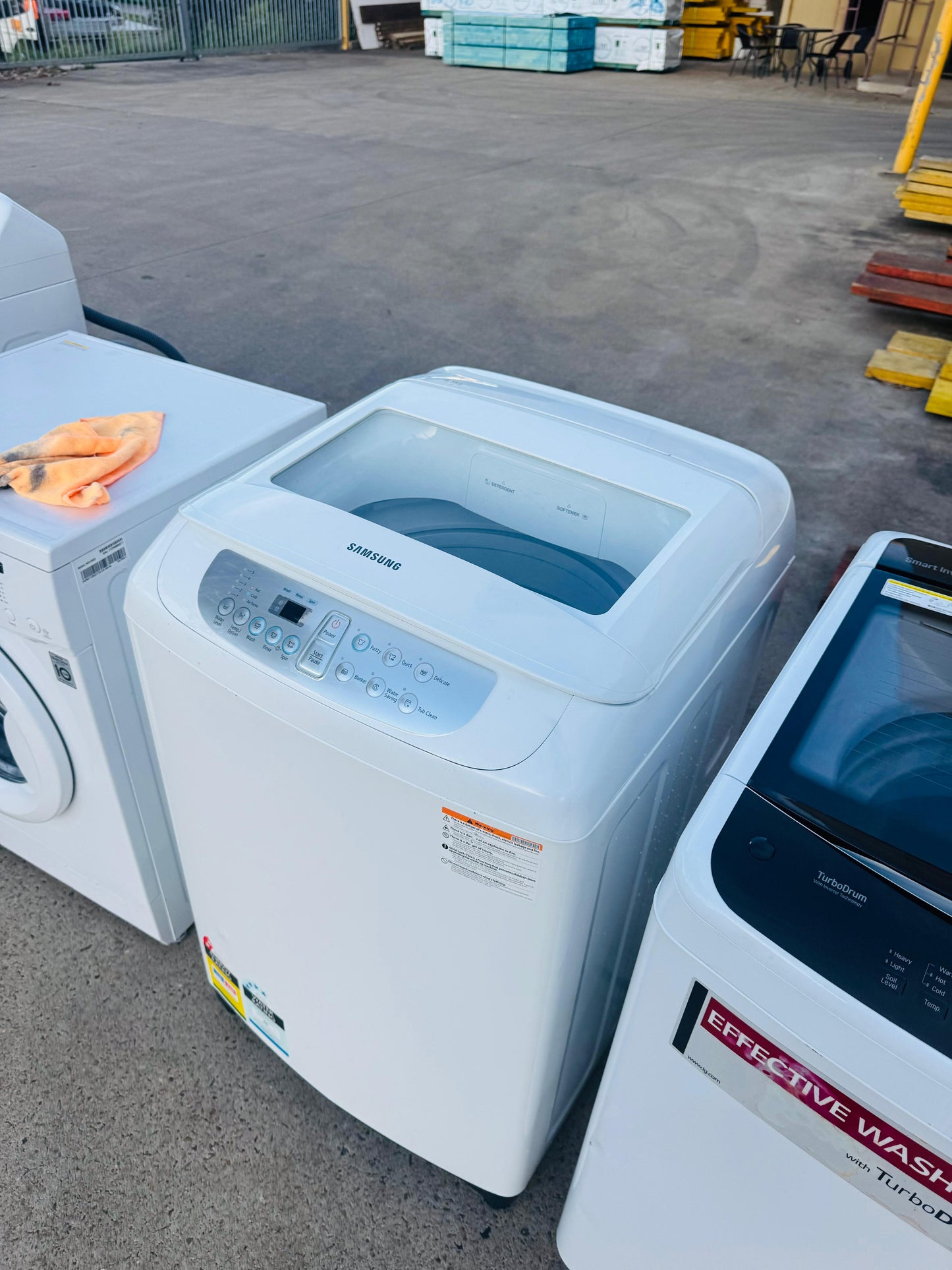 SAMSUNG 6.5 KGS TOP LOADER WASHING MACHINE