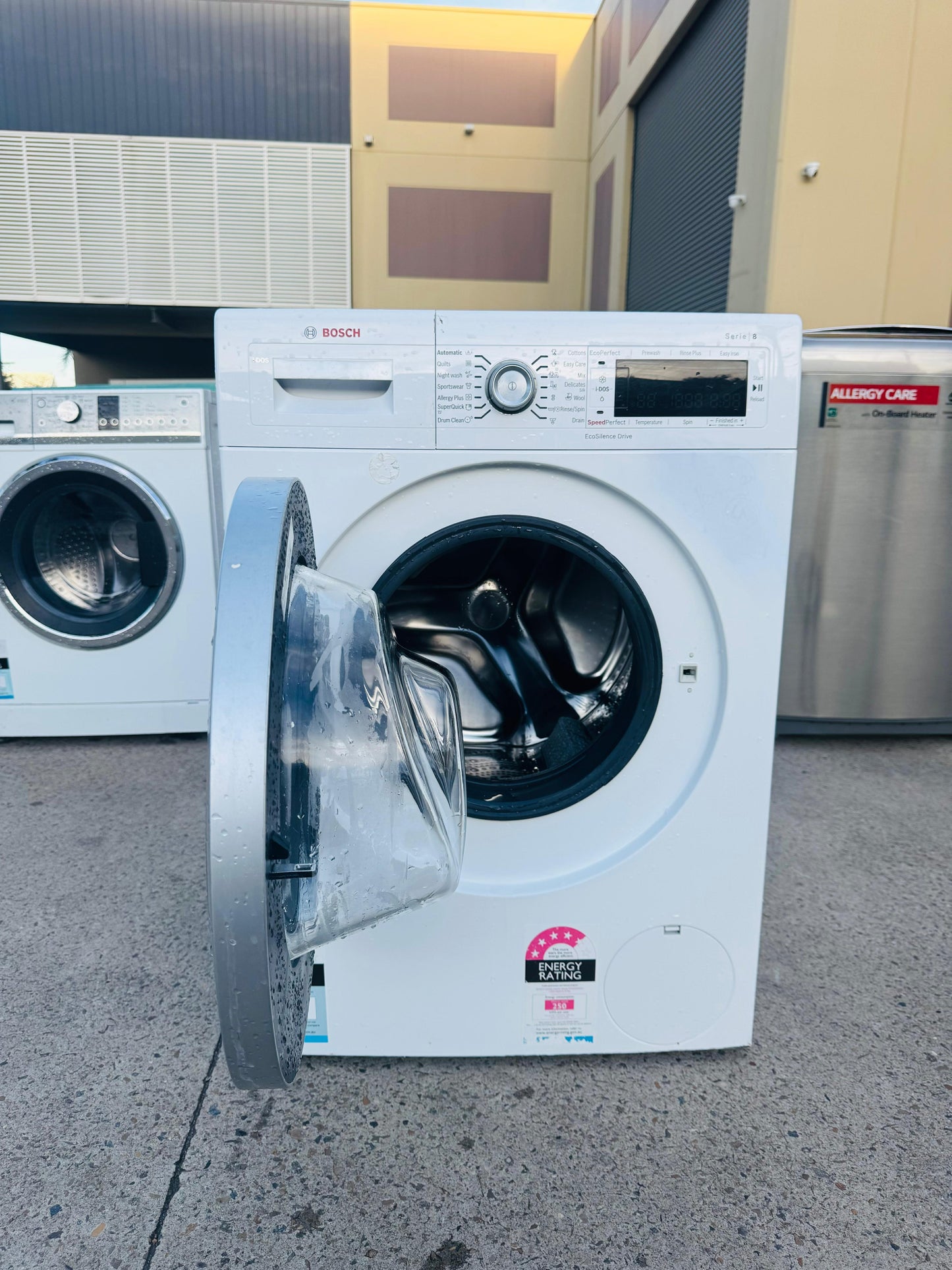 BOSCH 8.5 KGS FRONT LOADER WASHING MACHINE