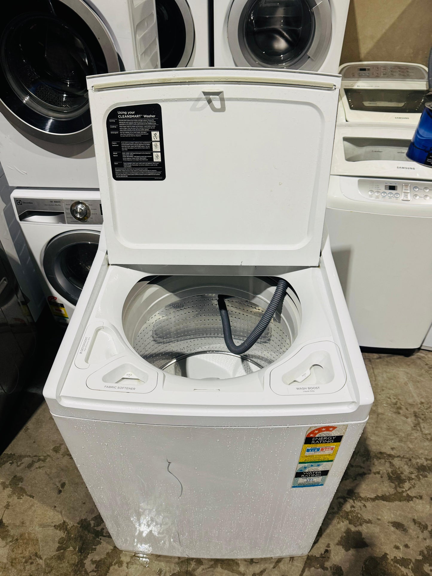 FISHER AND PAYKEL 10 KGS TOP LOADER WASHING MACHINE