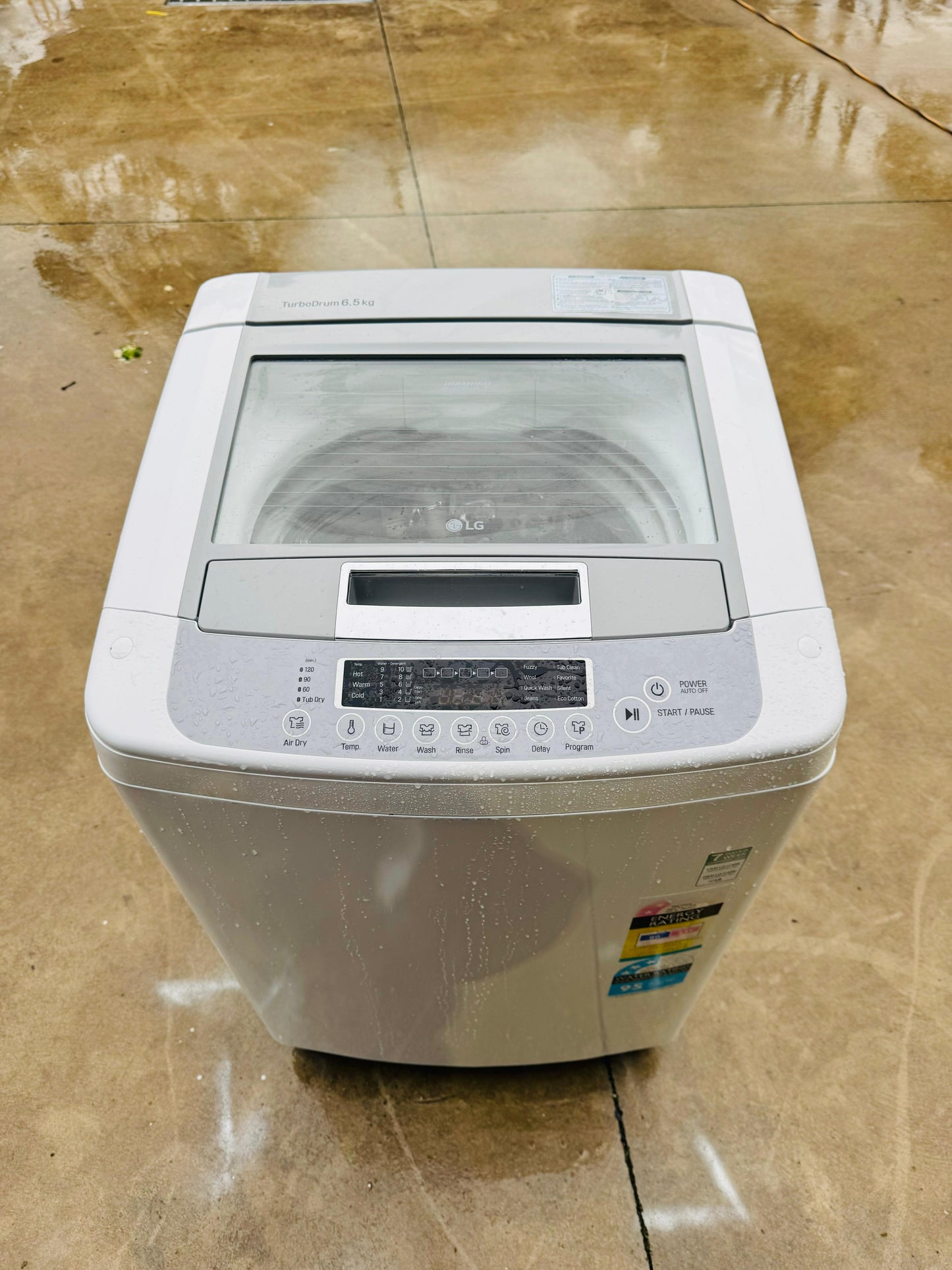 LG 6.5KGS TOP LOADER WASHING MACHINE