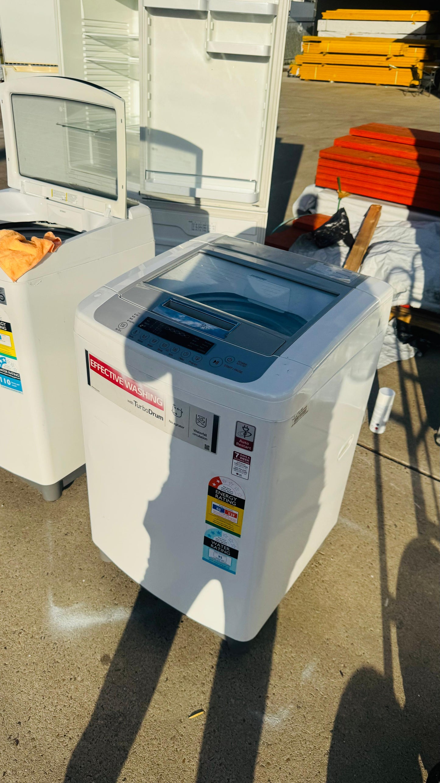 LG 6.5KGS TOP LOADER WASHING MACHINE