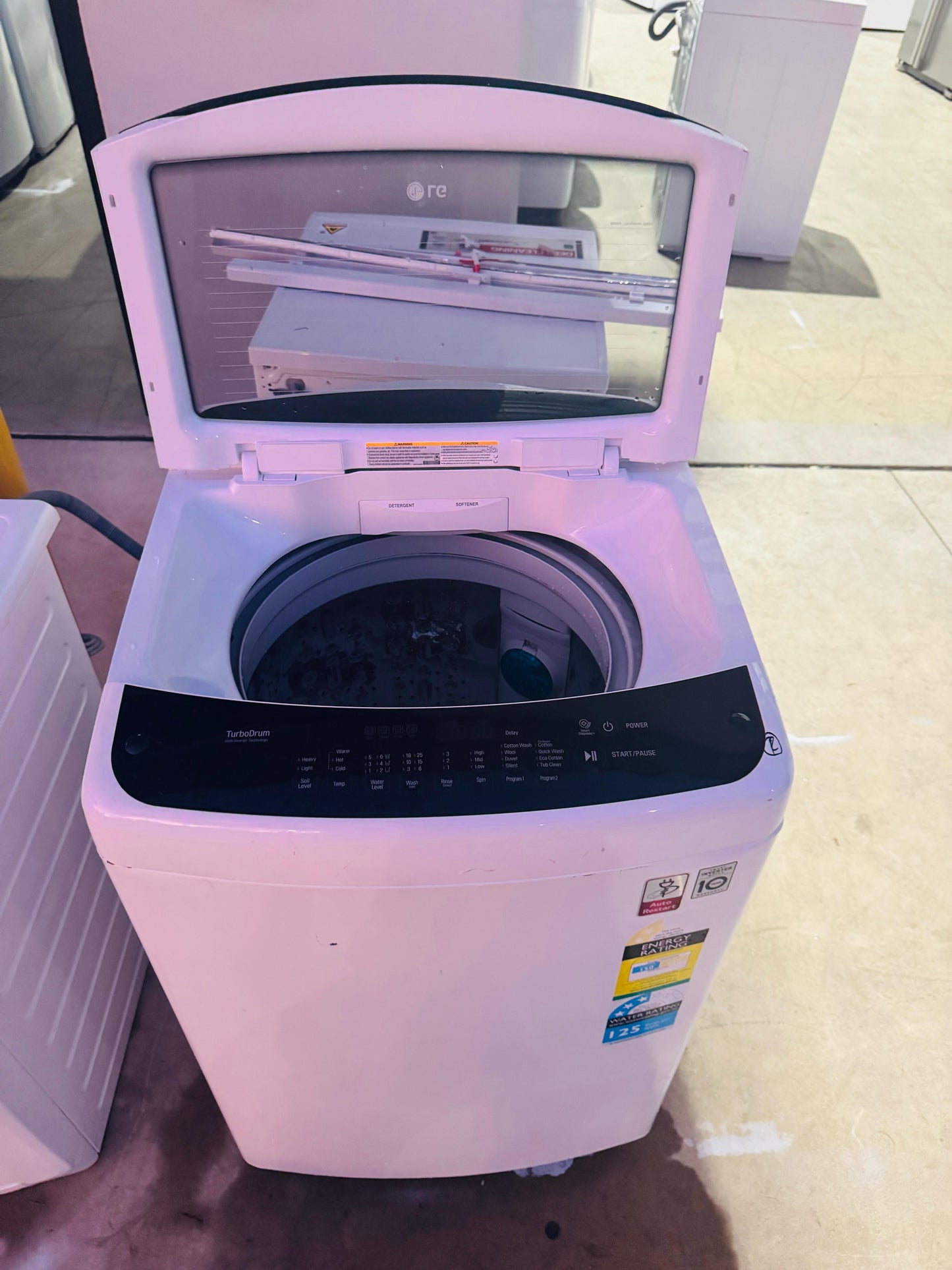 **LG 8.5 KGS TOP LOADER WASHING MACHINE** FREE DELIVERY