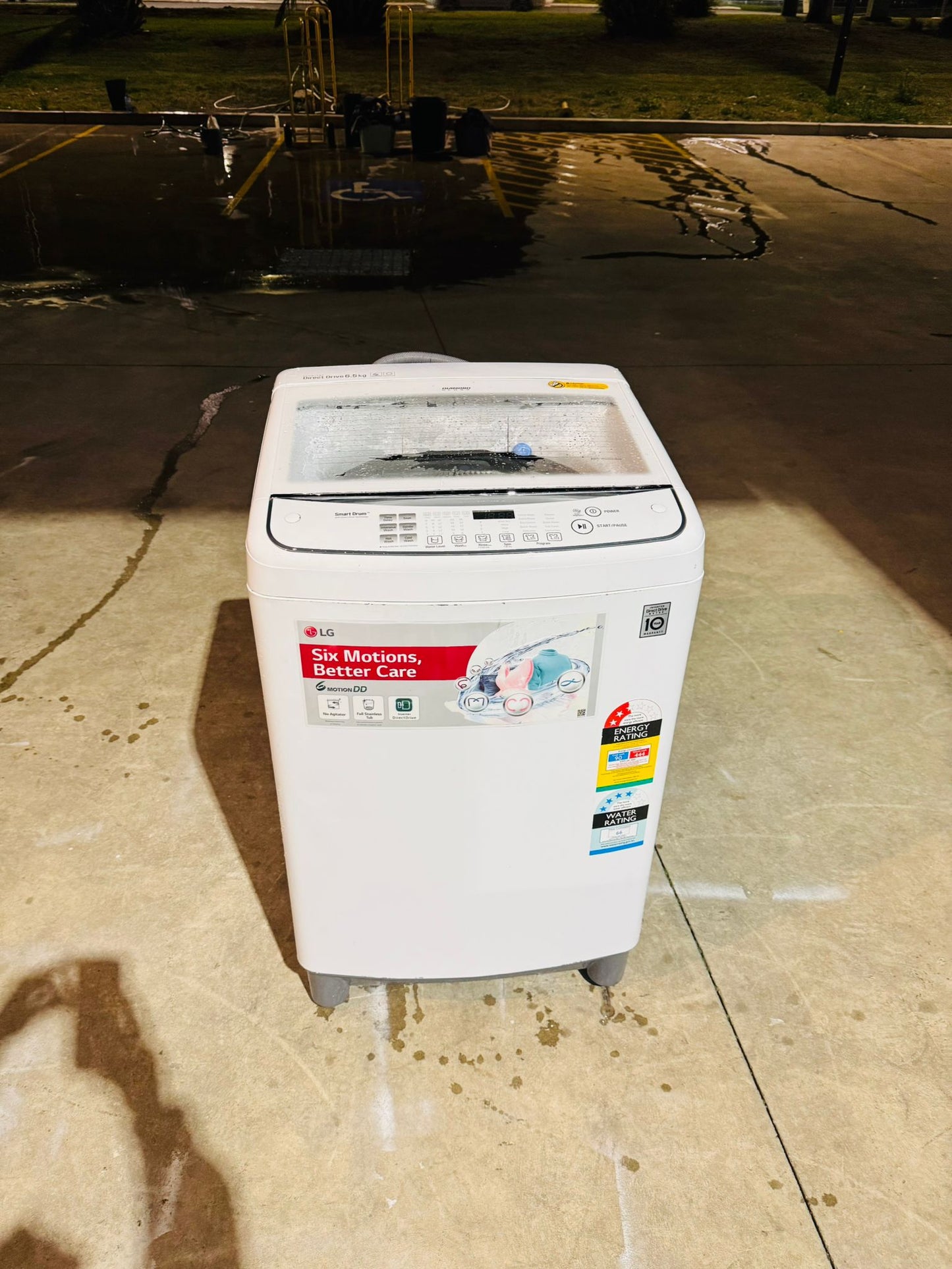 LG 6.5 KGS TOP LOADER WASHING MACHINE