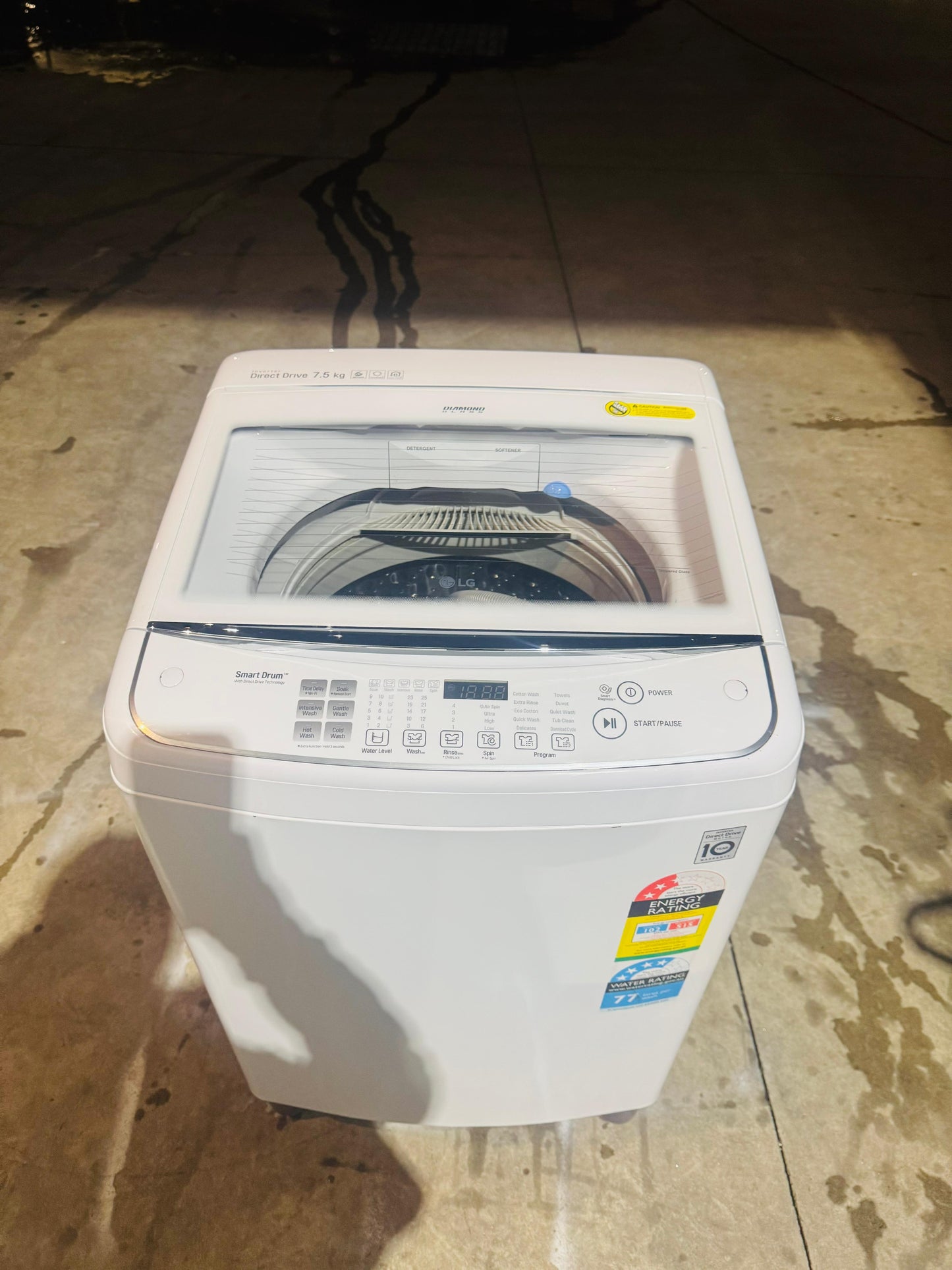 LG 7.5 KGS TOP LOADER WASHING MACHINE