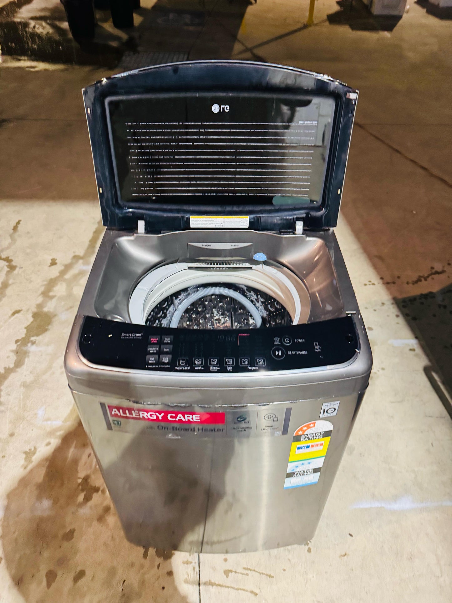 **LG 9.5KGS TOP LOADER WASHING MACHINE** FREE DELIVERY