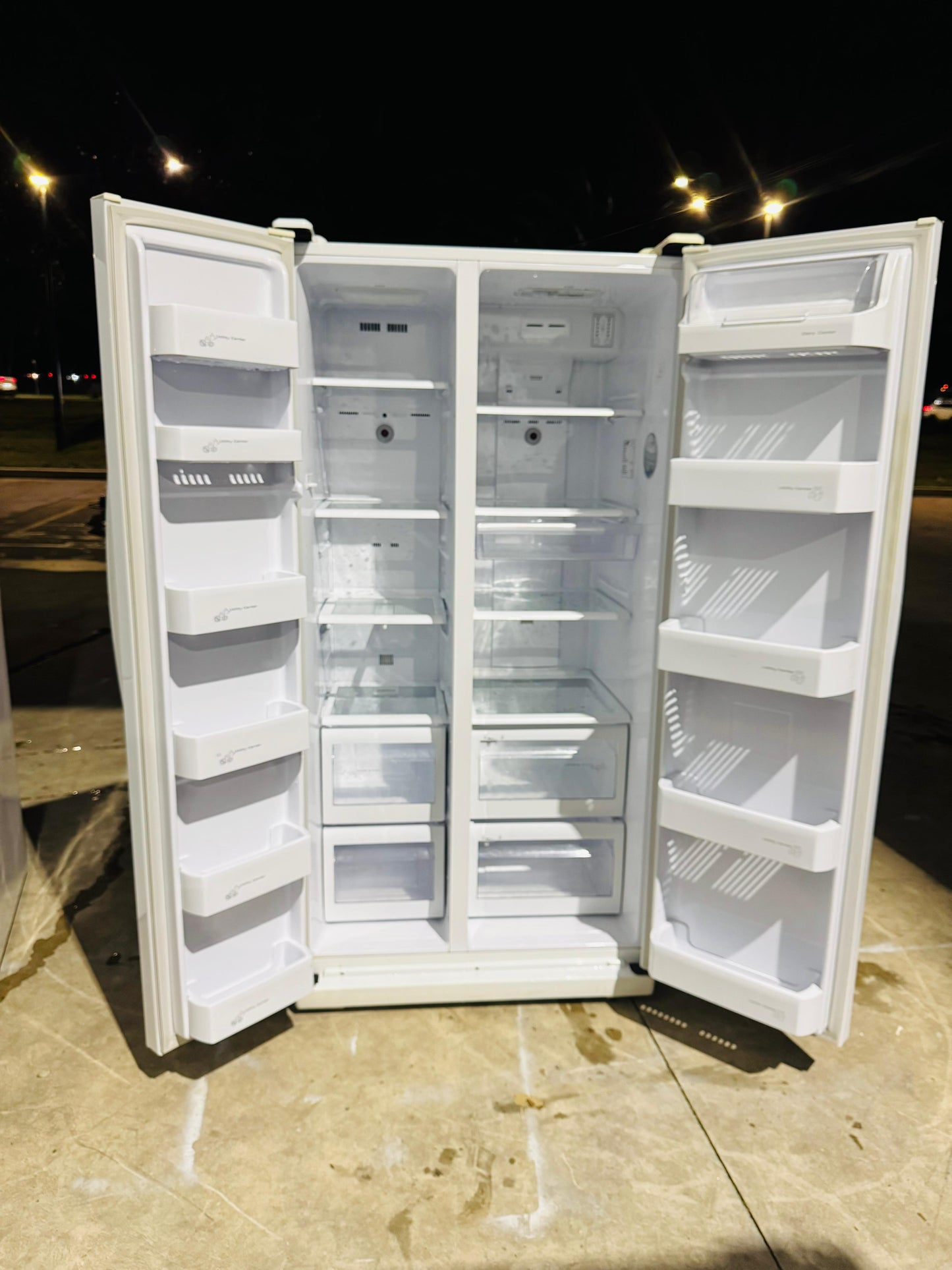 SAMSUNG 535 LITRES SIDE BY SIDE DOOR FRIDGE FREEZER