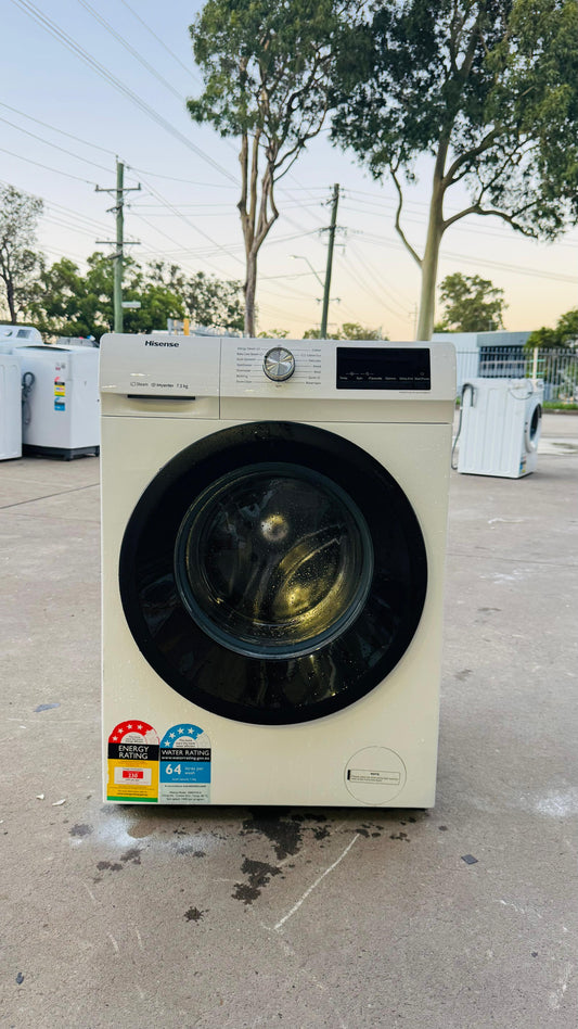 HISENSE 7.5KGS FRONT LOADER WASHING MACHINE