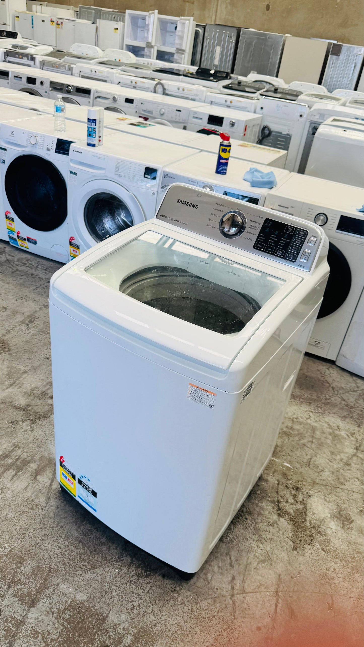 SAMSUNG 7KGS TOP LOADER WASHING MACHINE