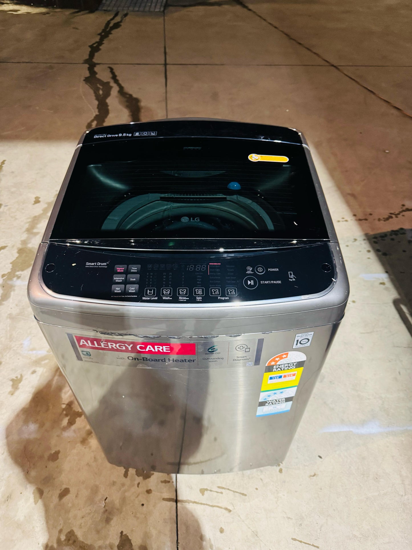 **LG 9.5KGS TOP LOADER WASHING MACHINE** FREE DELIVERY