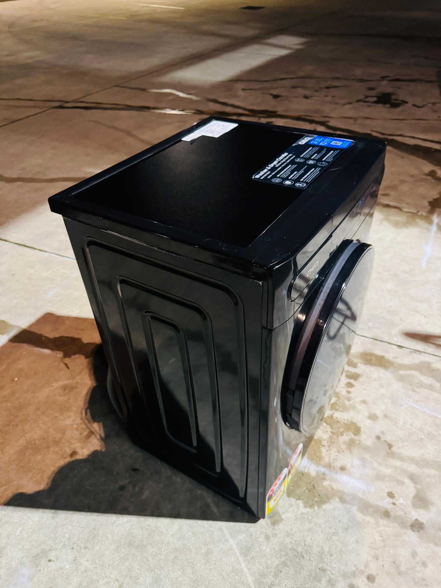 CHIQ 8KGS FRONT LOADER WASHING MACHINE