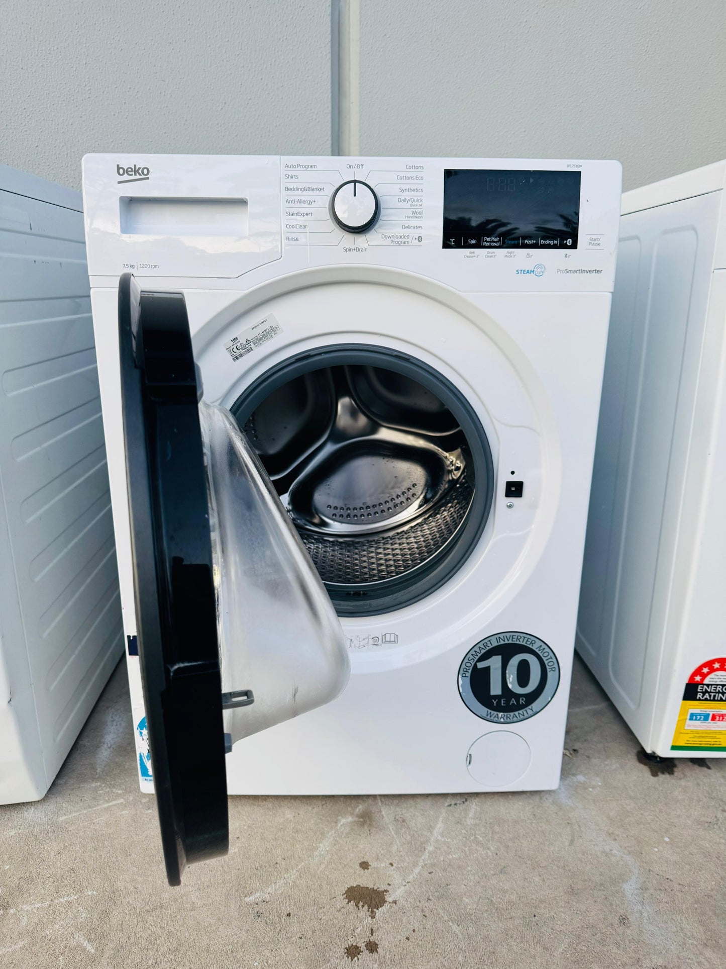 BEKO 7.5 KGS FRONT LOADER WASHING MACHINE