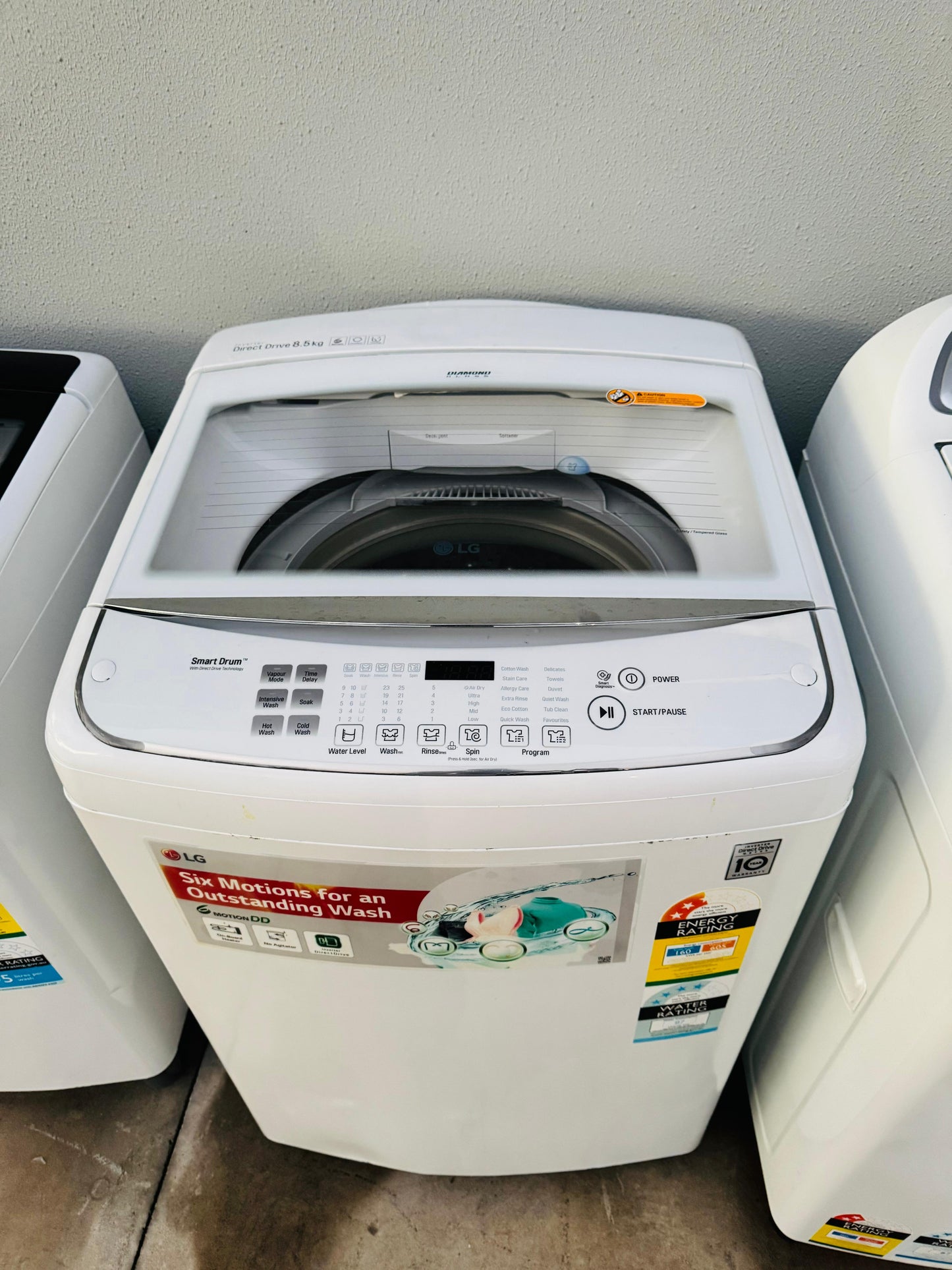 LG 8.5KGS TOP LOADER WASHING MACHINE