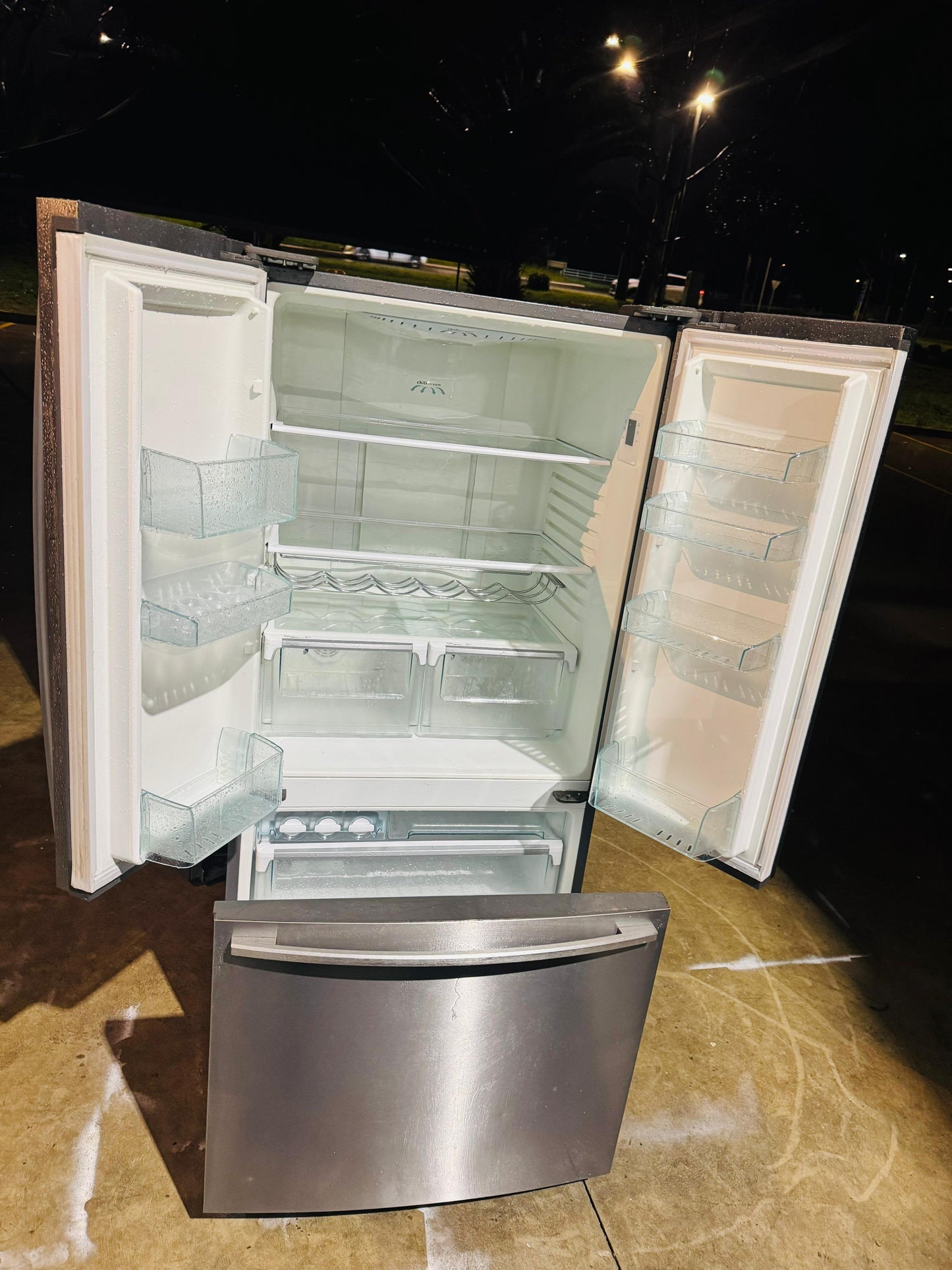 WESTING HOUSE FRENCH DOOR 510 LITRES FRIDGE FREEZER