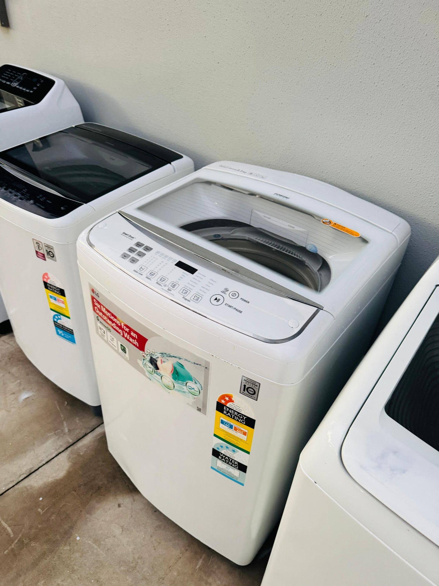 LG 8.5KGS TOP LOADER WASHING MACHINE