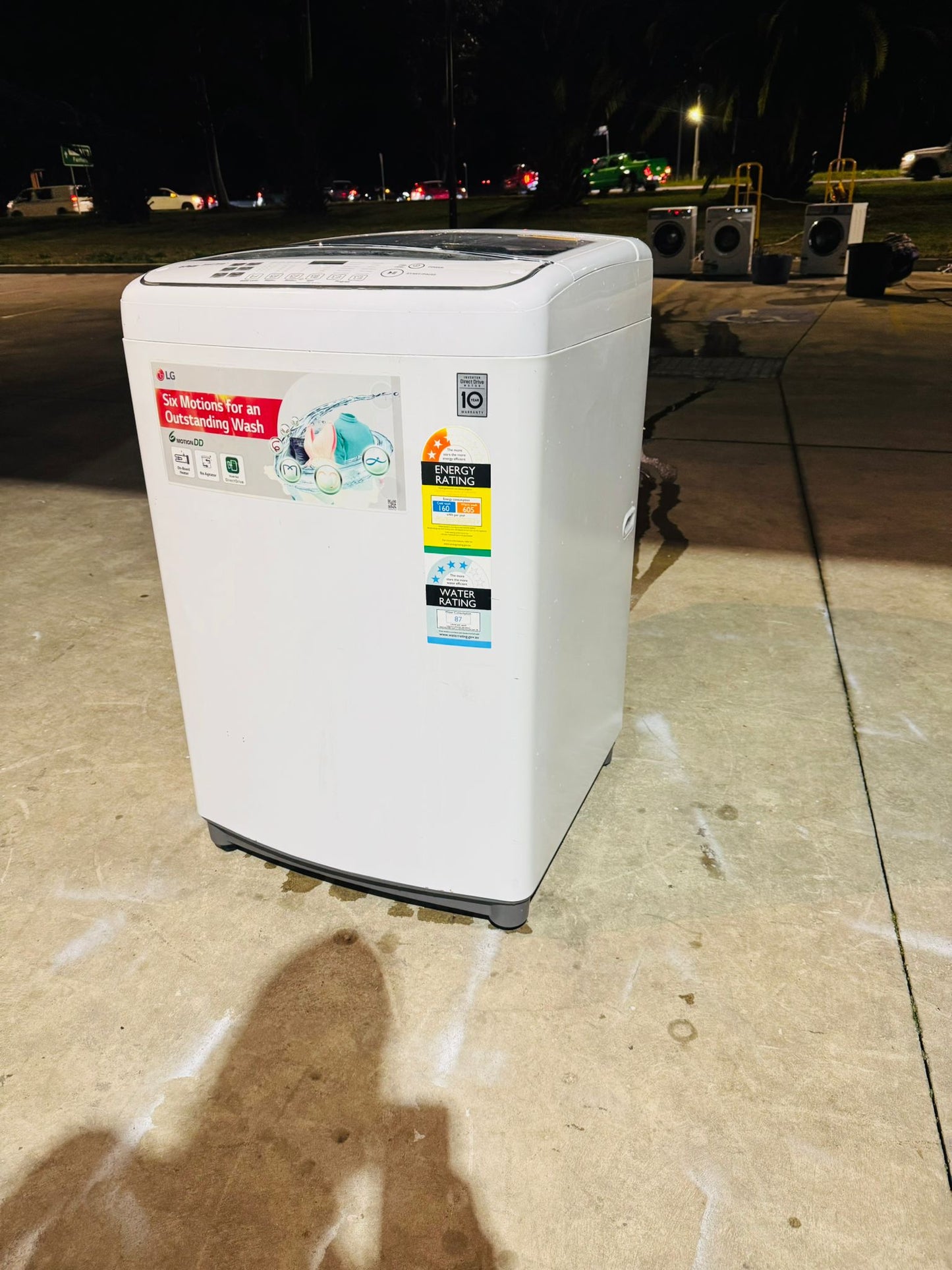 LG 8.5 KGS TOP LOADER WASHING MACHINE