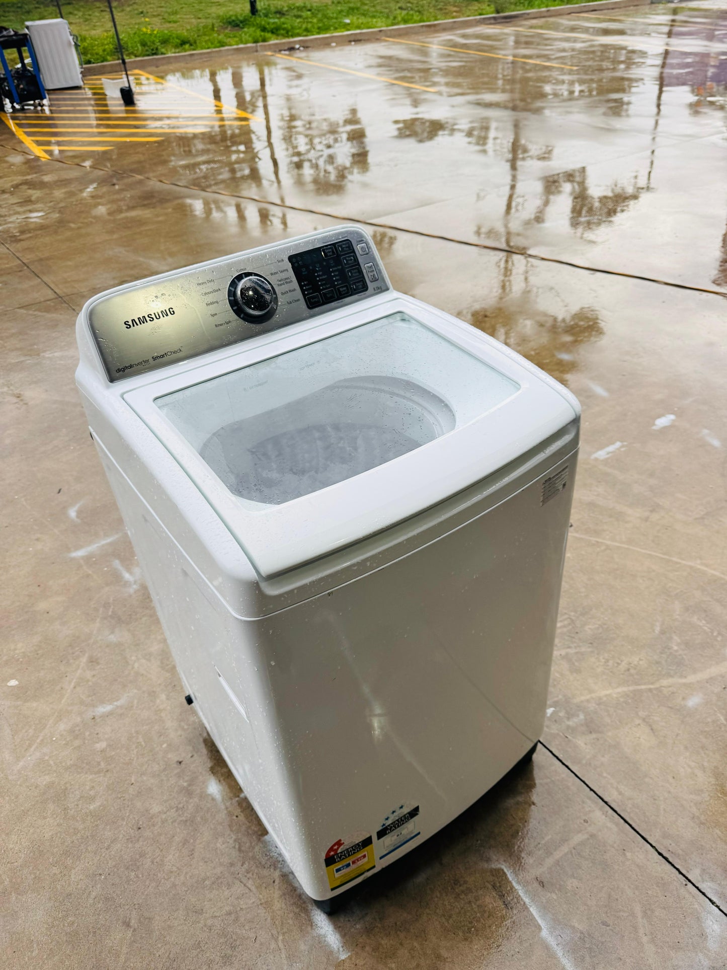 SAMSUNG 8KGS TOP LOADER WASHING MACHINE