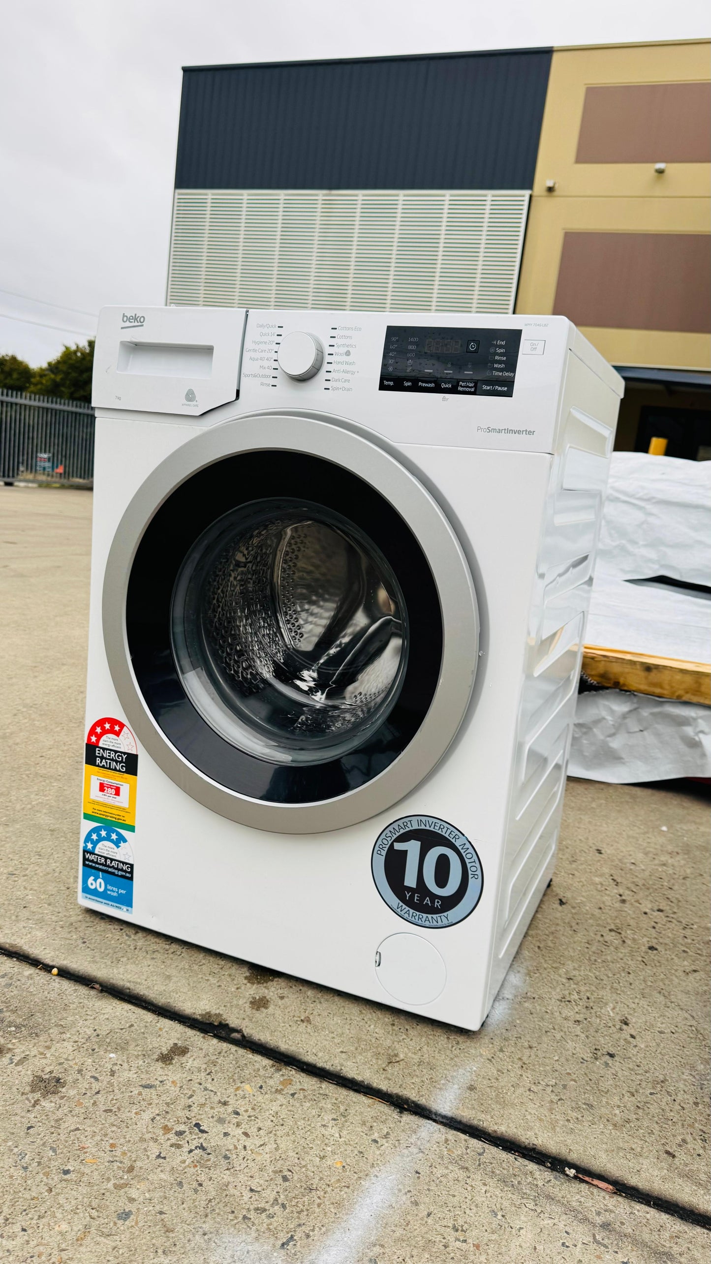 BEKO 7KGS FRONT LOADER WASHING MACHINE