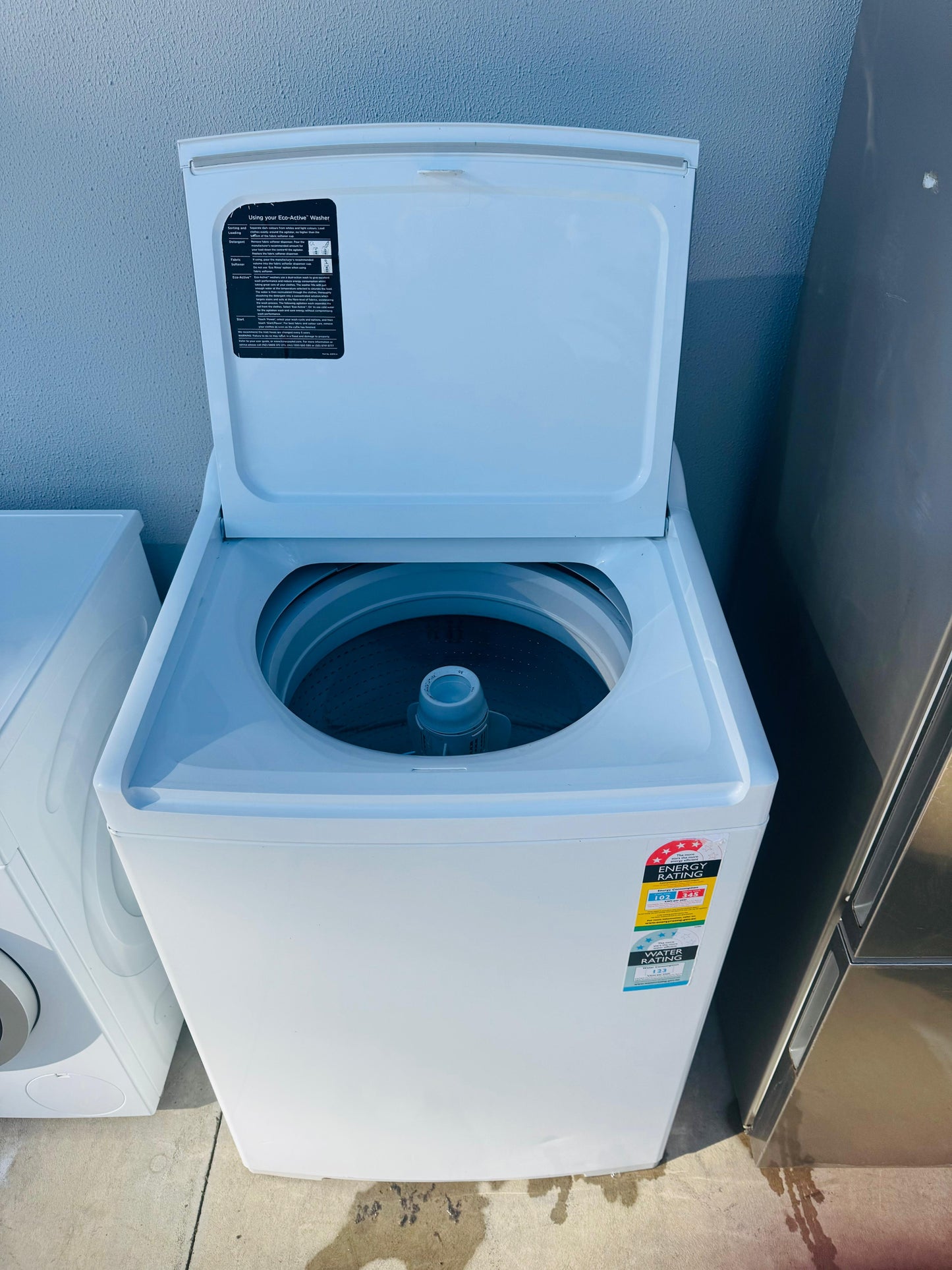FISHER AND PAYKEL 10 KGS TOP LOADER WASHING MACHINE