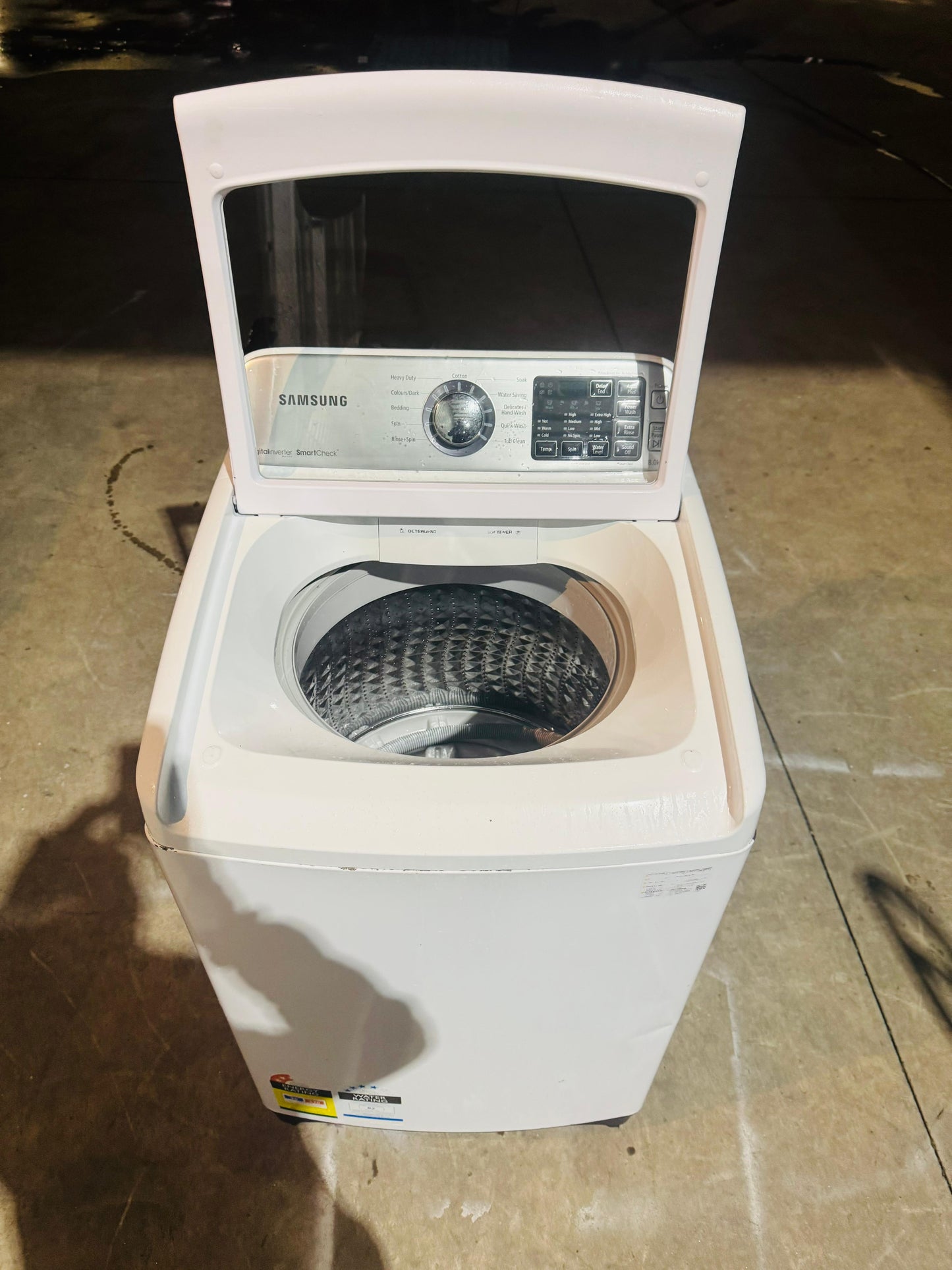 SAMSUNG 8KGS TOP LOADER WASHING MACHINE