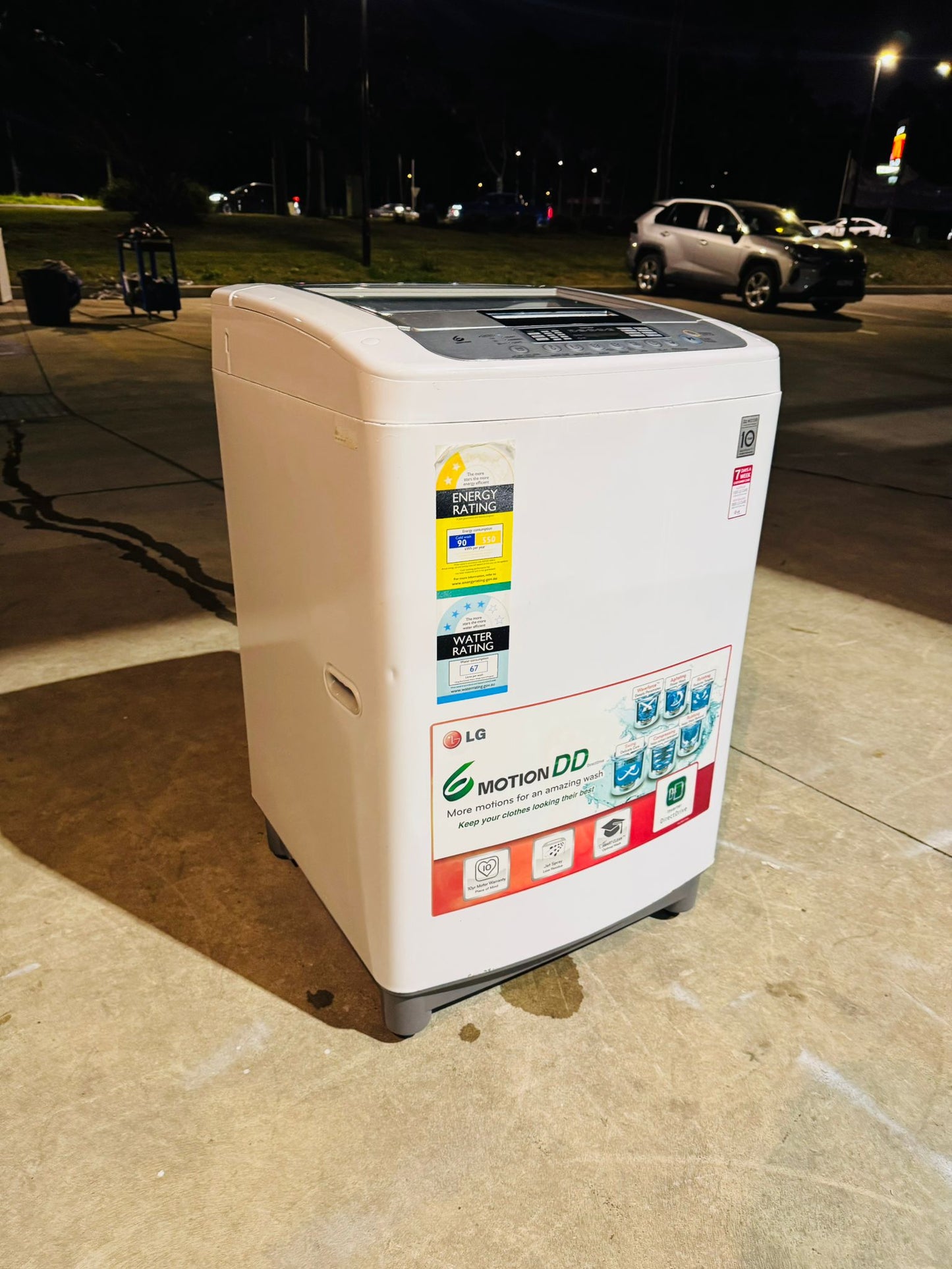 LG 6.5 KGS TOP LOADER WASHING MACHINE