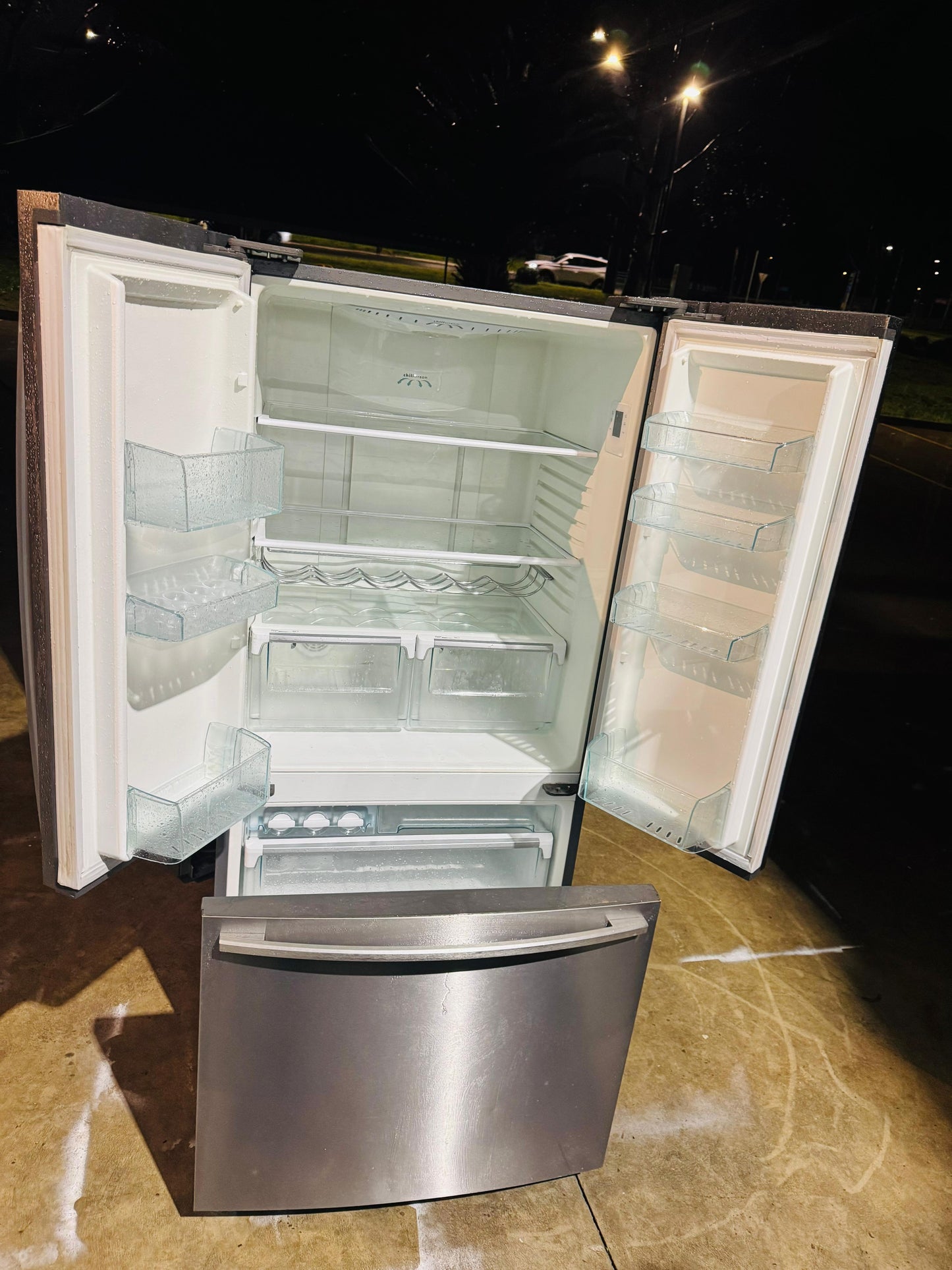 WESTING HOUSE FRENCH DOOR 510 LITRES FRIDGE FREEZER