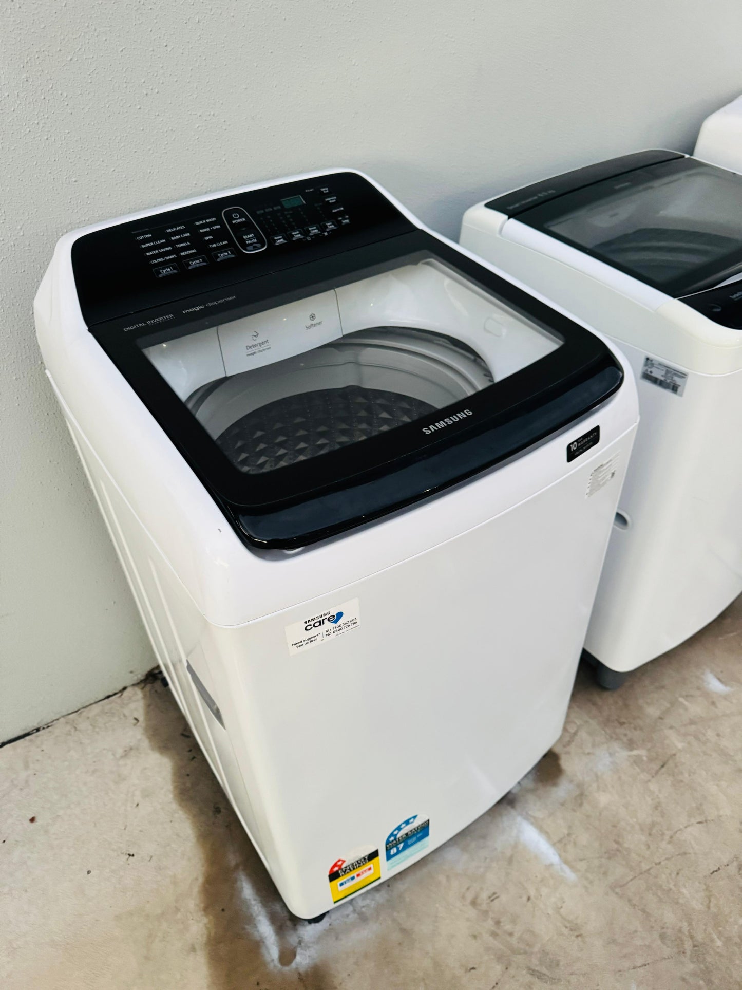 SAMSUNG 8.5KGS TOP LOADER WASHING MACHINE