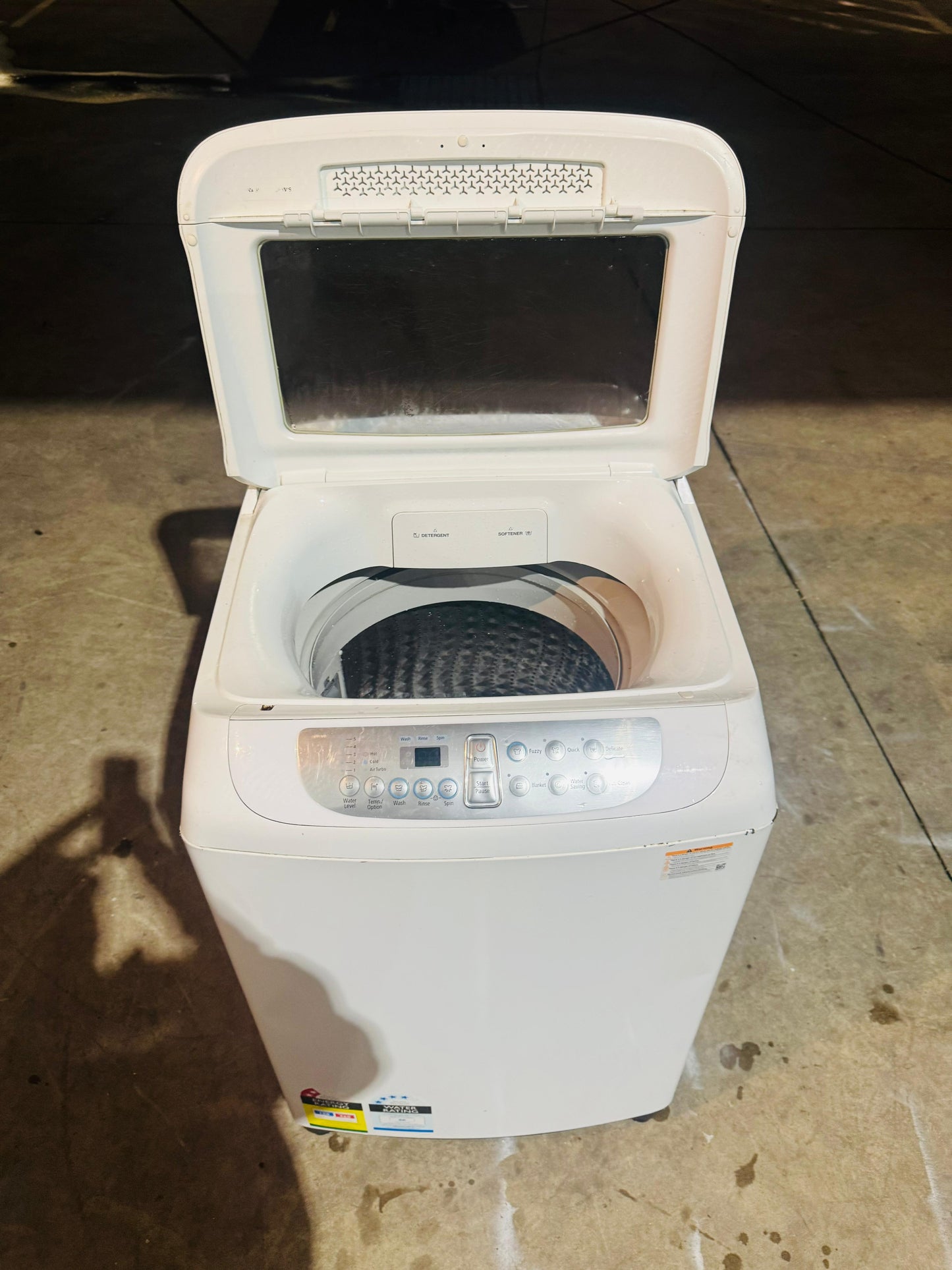 SAMSUNG 6.5KGS TOP LOADER WASHING MACHINE