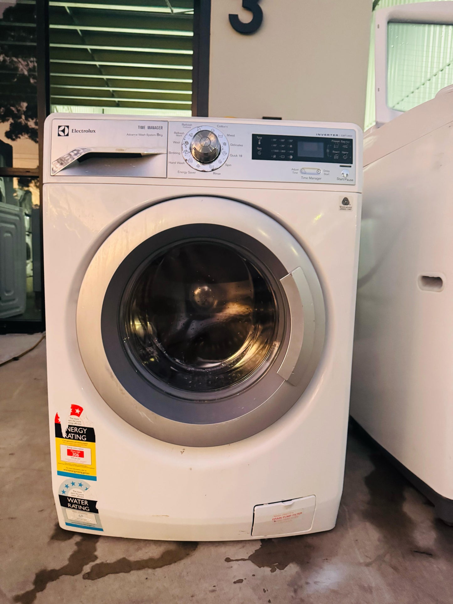 **ELECTROLUX 8KGS FRONT LOADER WASHING MACHINE** FREE DELIVERY