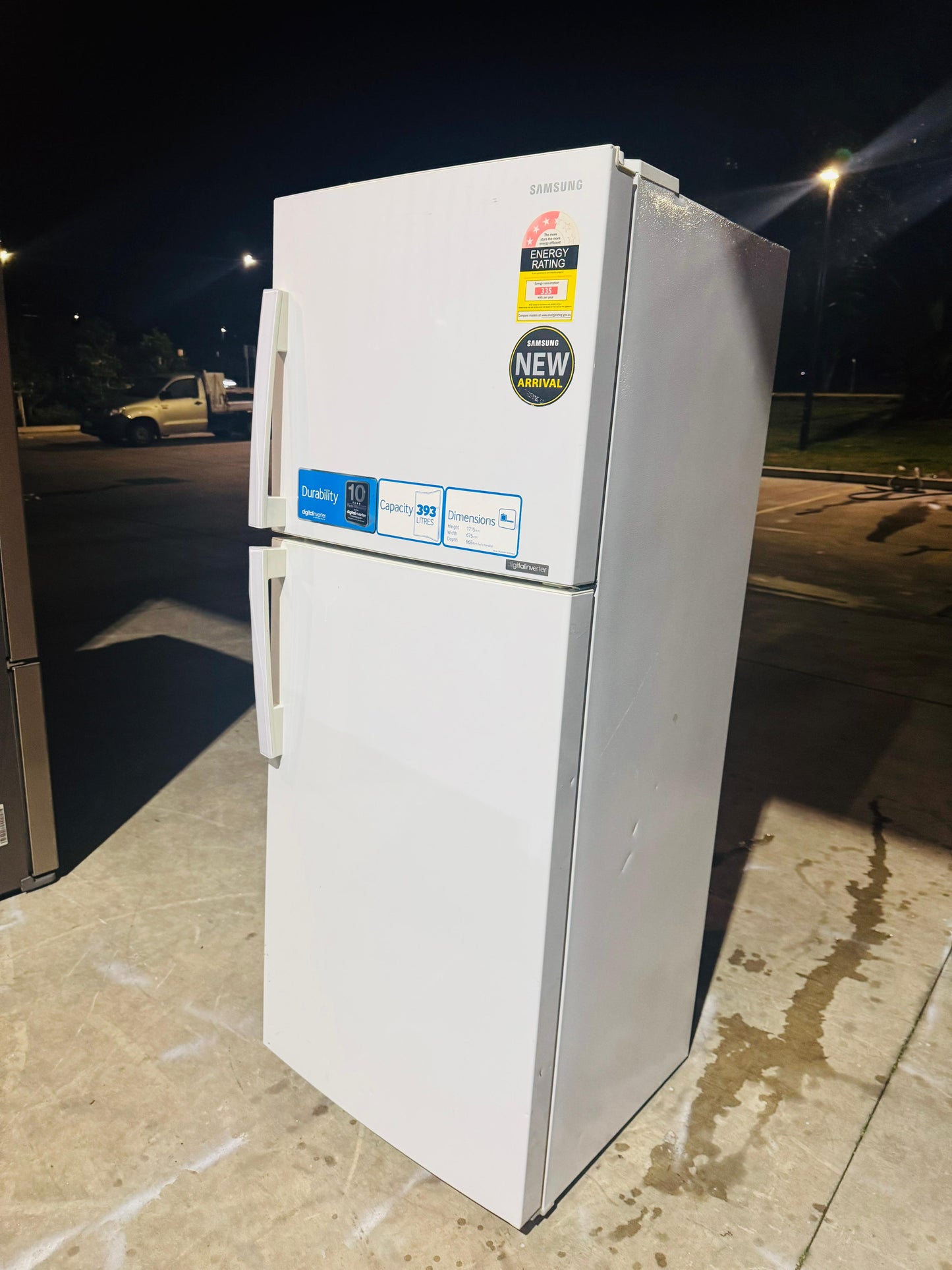 SAMSUNG 393 LITRES FRIDGE FREEZER