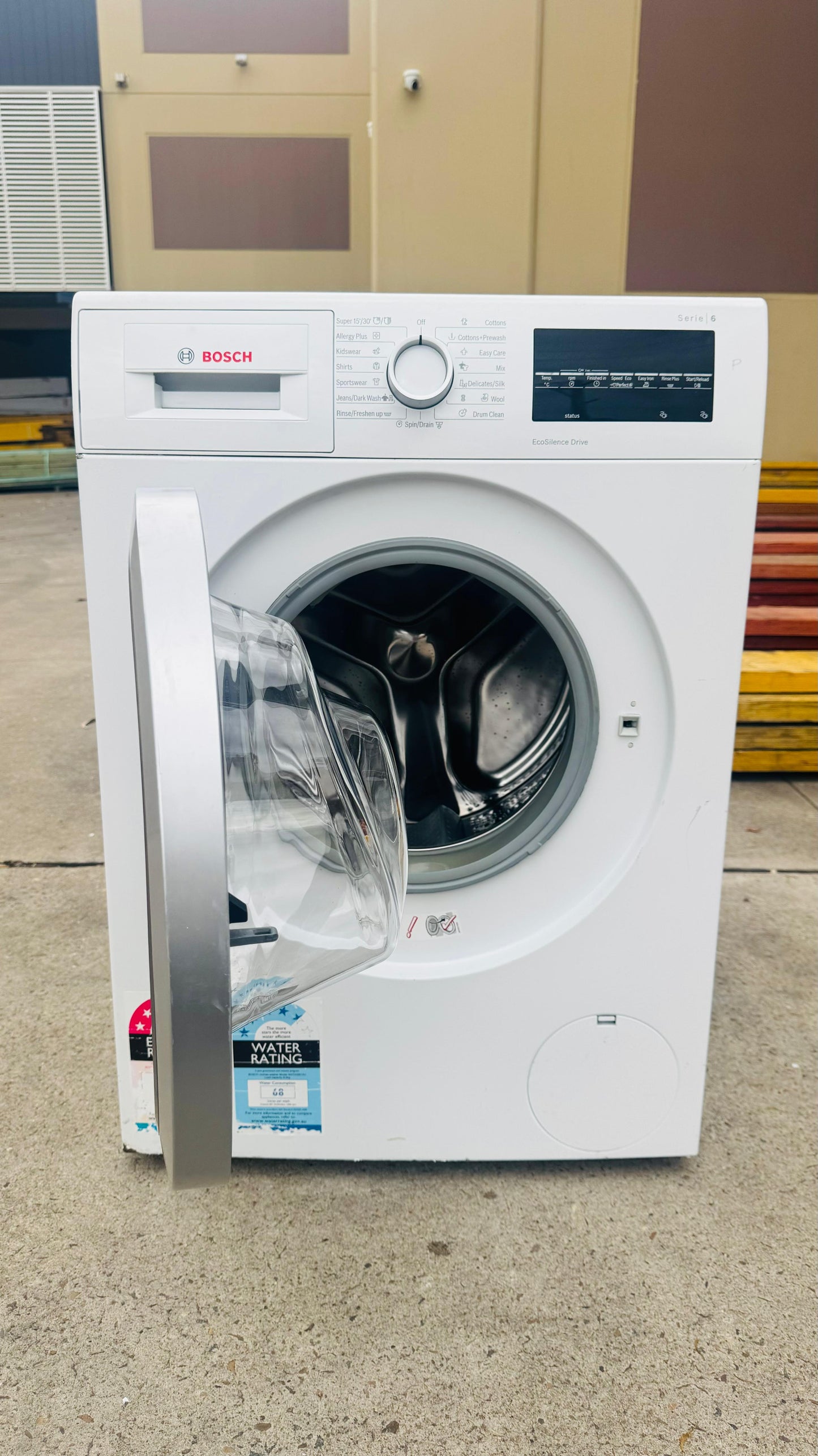 BOSCH 8KGS FRONT LOADER WASHING MACHINE