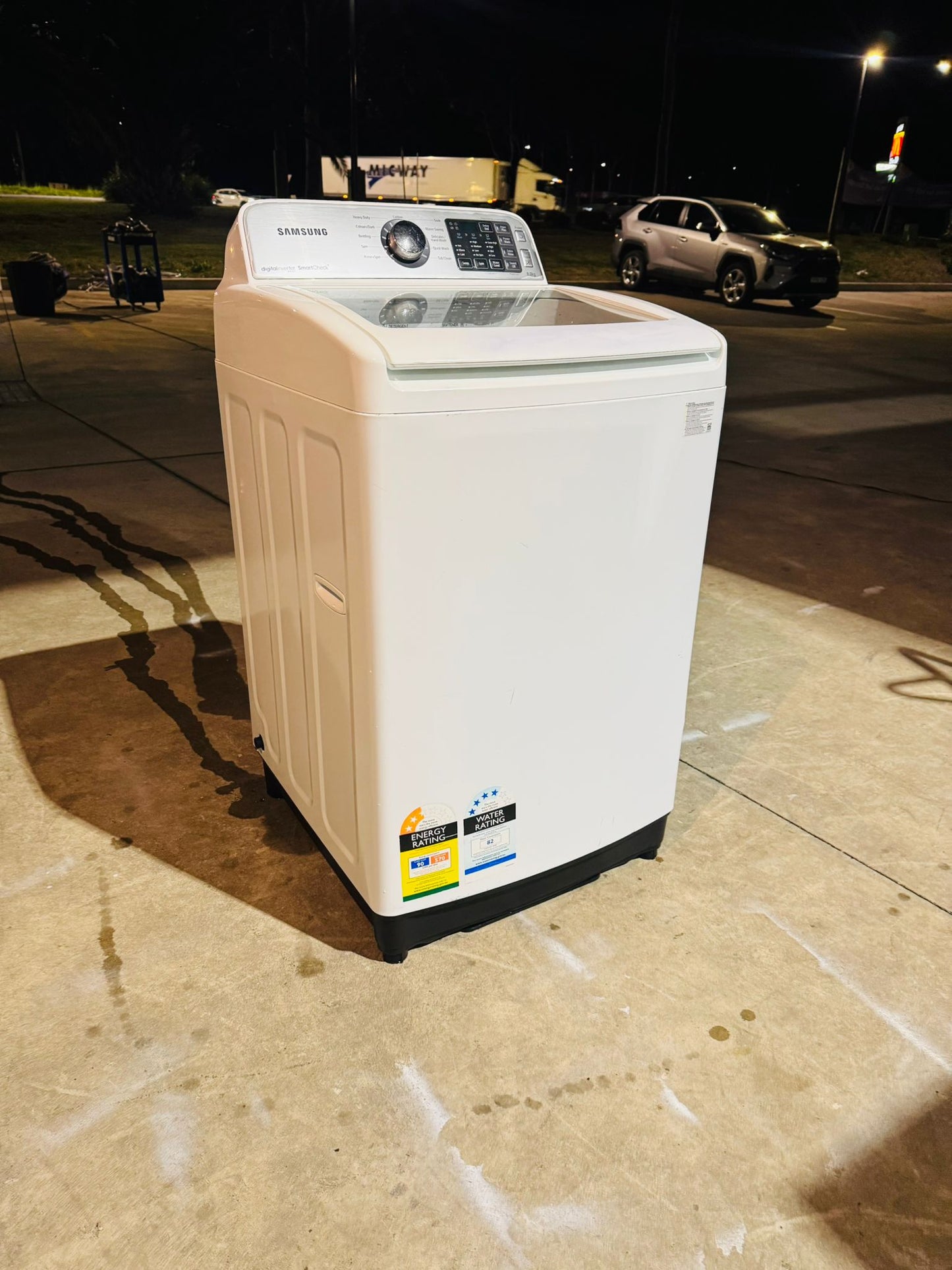 SAMSUNG 8 KGS FRONT LOADER WASHING MACHINE