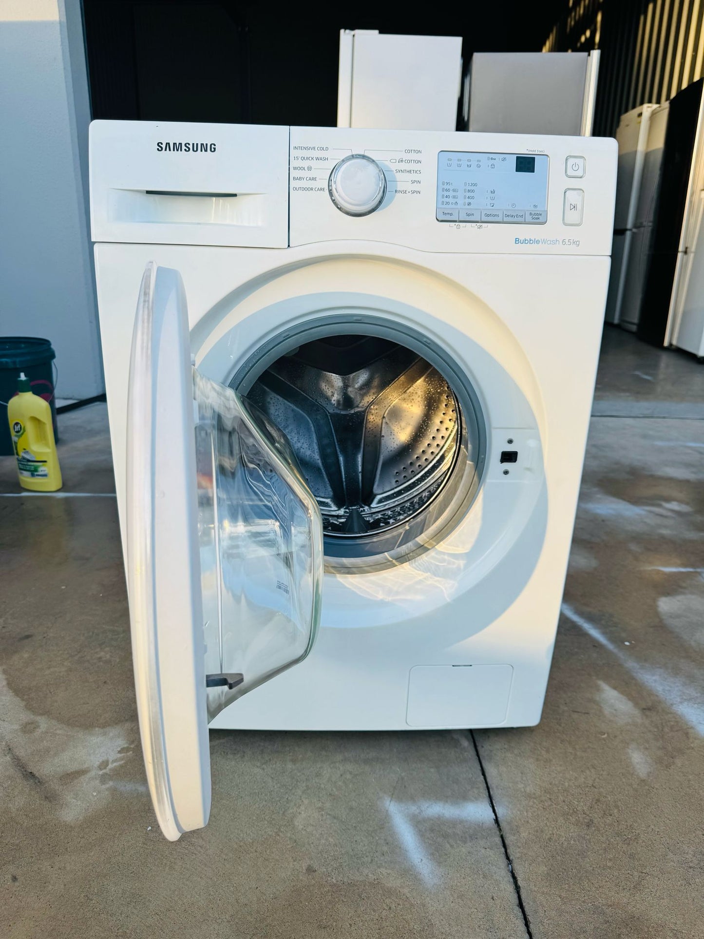 SAMSUNG 6.5KG FRONT LOADER WASHING MACHINE โ