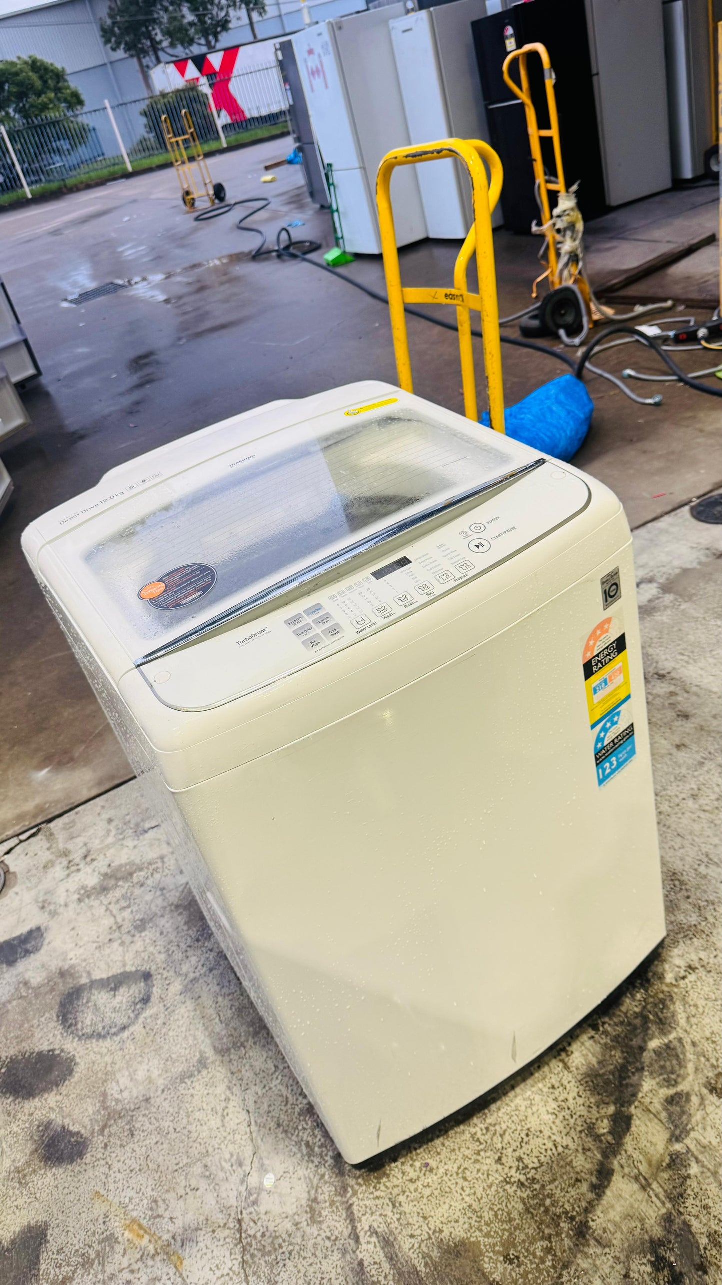 LG 12KGS TOP LOADER WASHING MACHINE