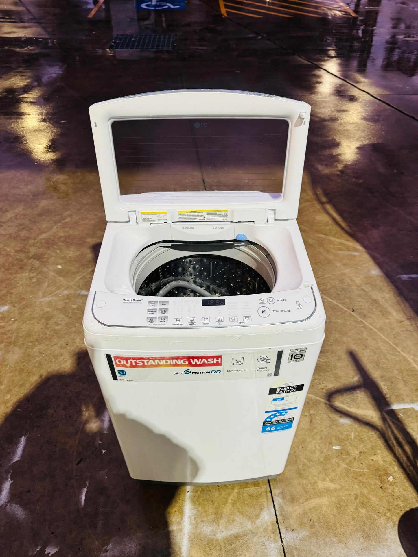 LG 6.5 KGS TIP LOADER WASHING MACHINE