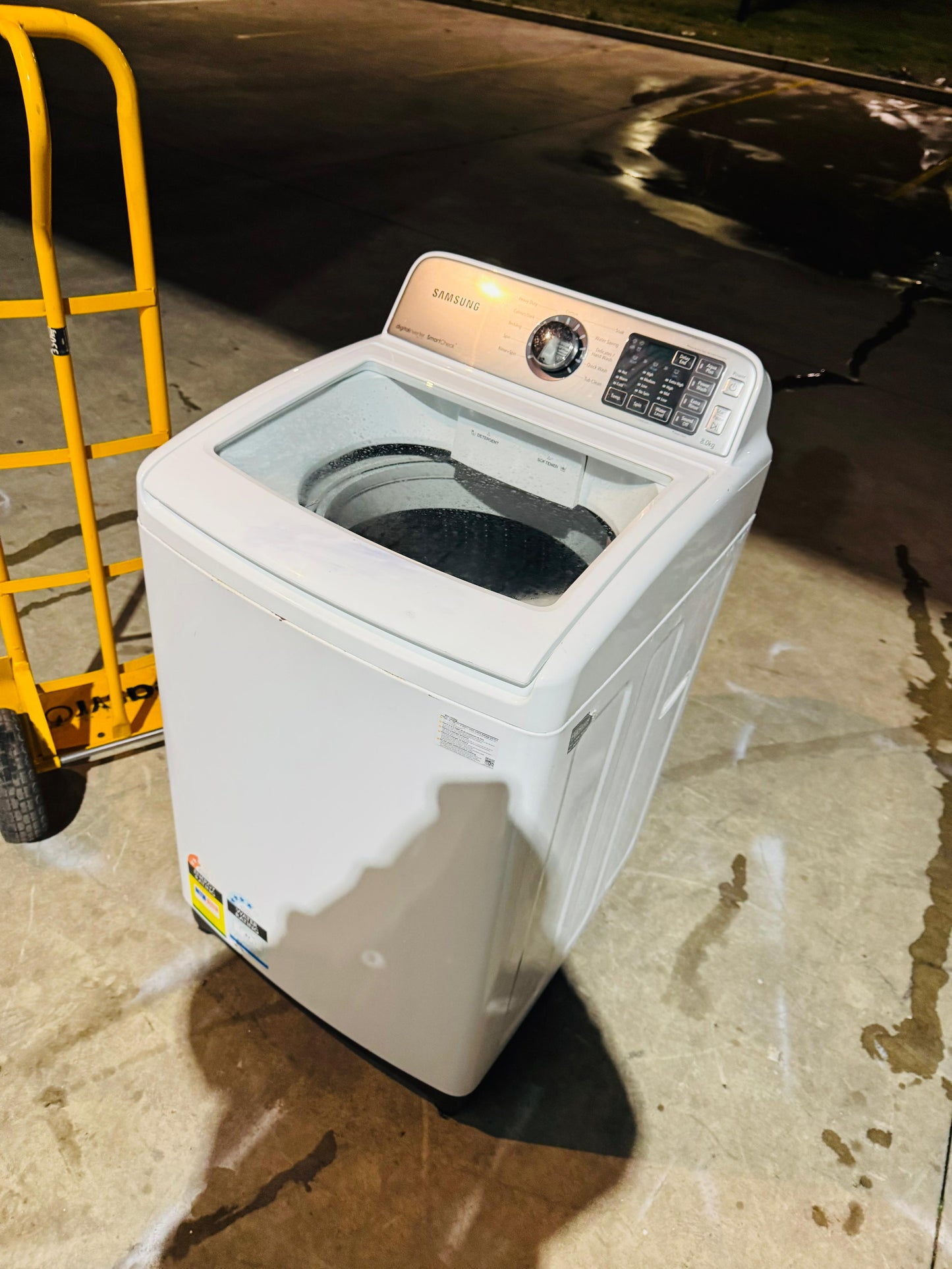 SAMSUNG 8KGS TOP LOADER WASHING MACHINE