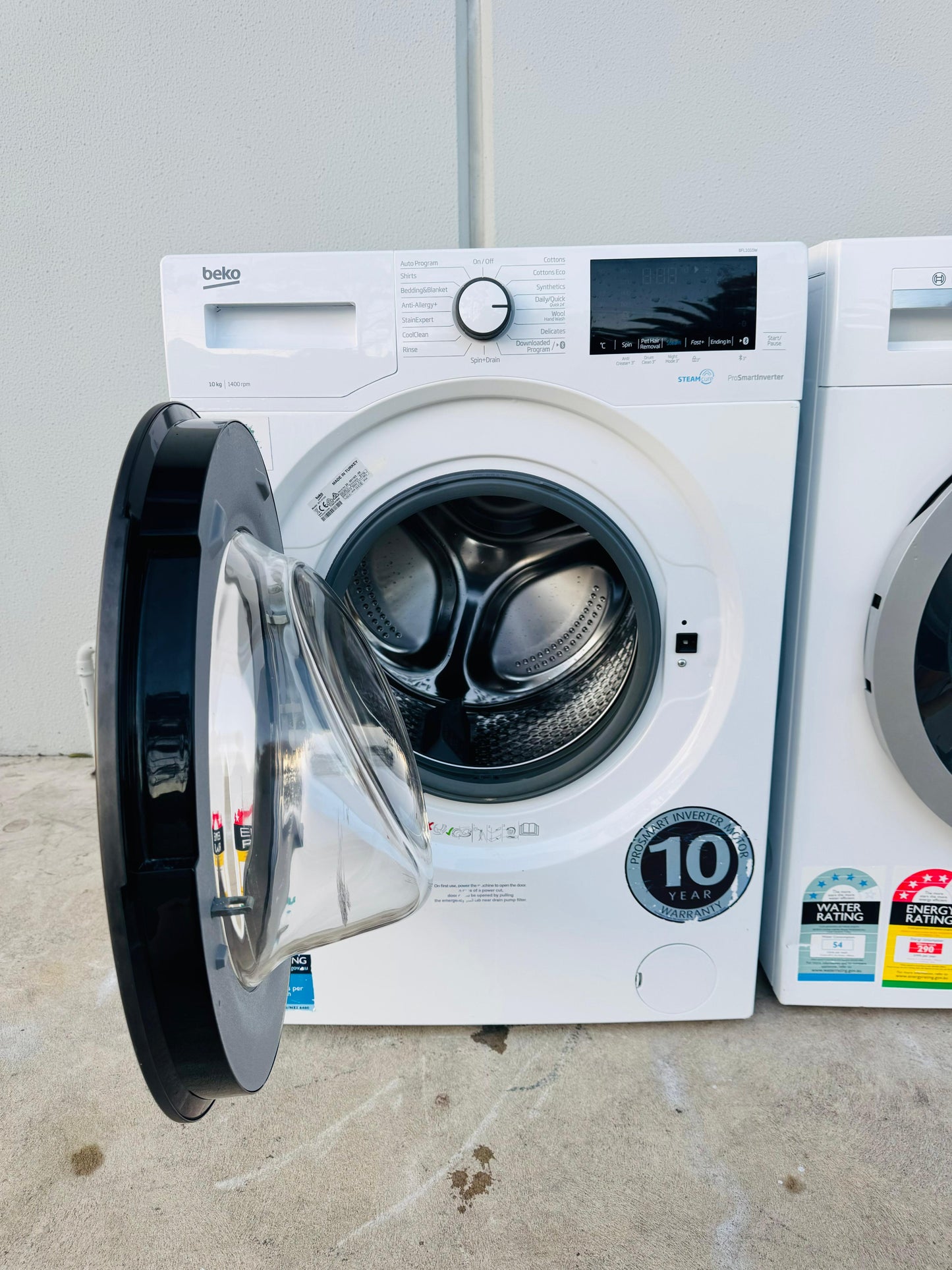 BEKO 10KGS FRONT LOADER WASHING MACHINE