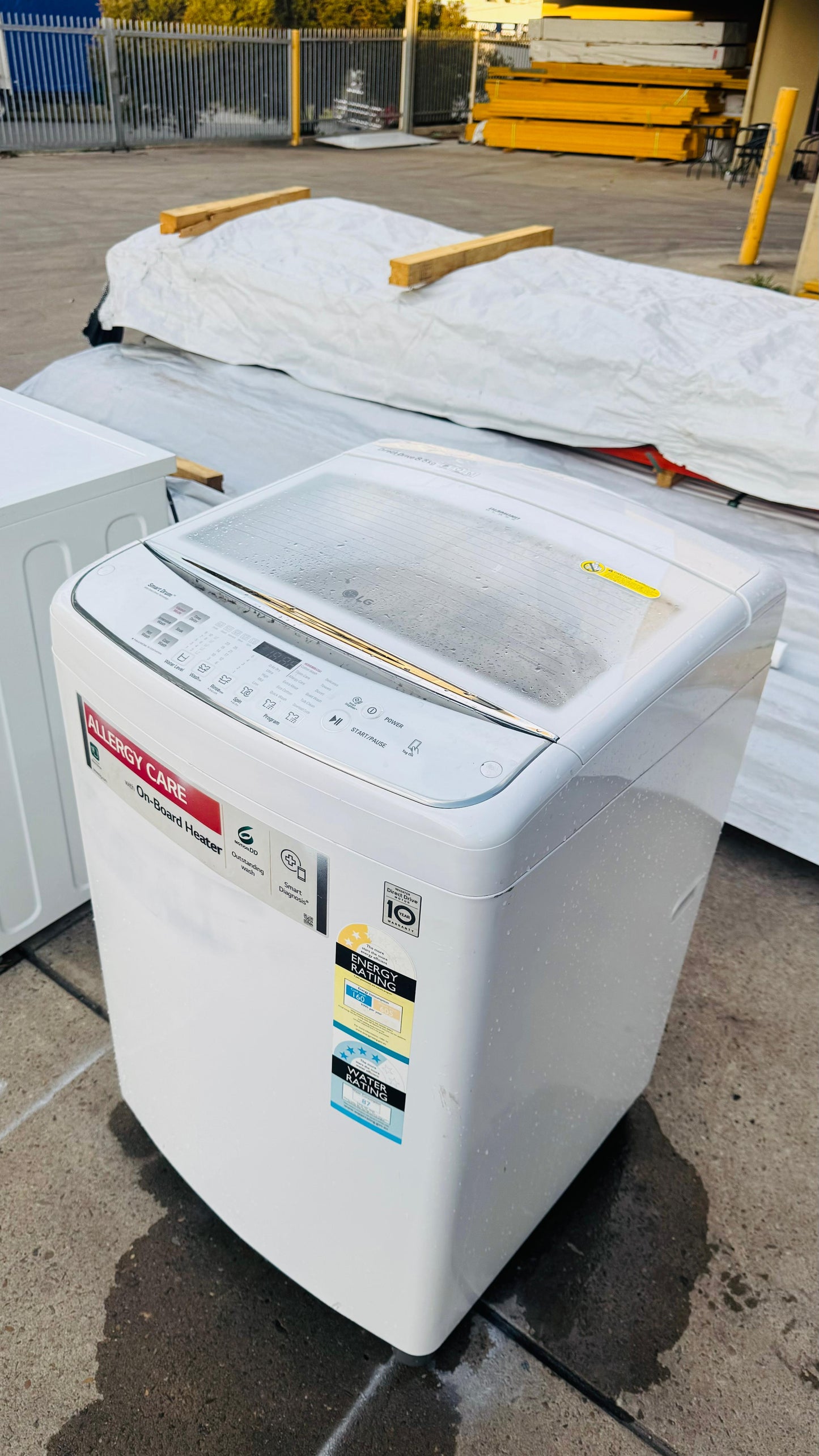 LG 8.5KGS TOP LOADER WASHING MACHINE