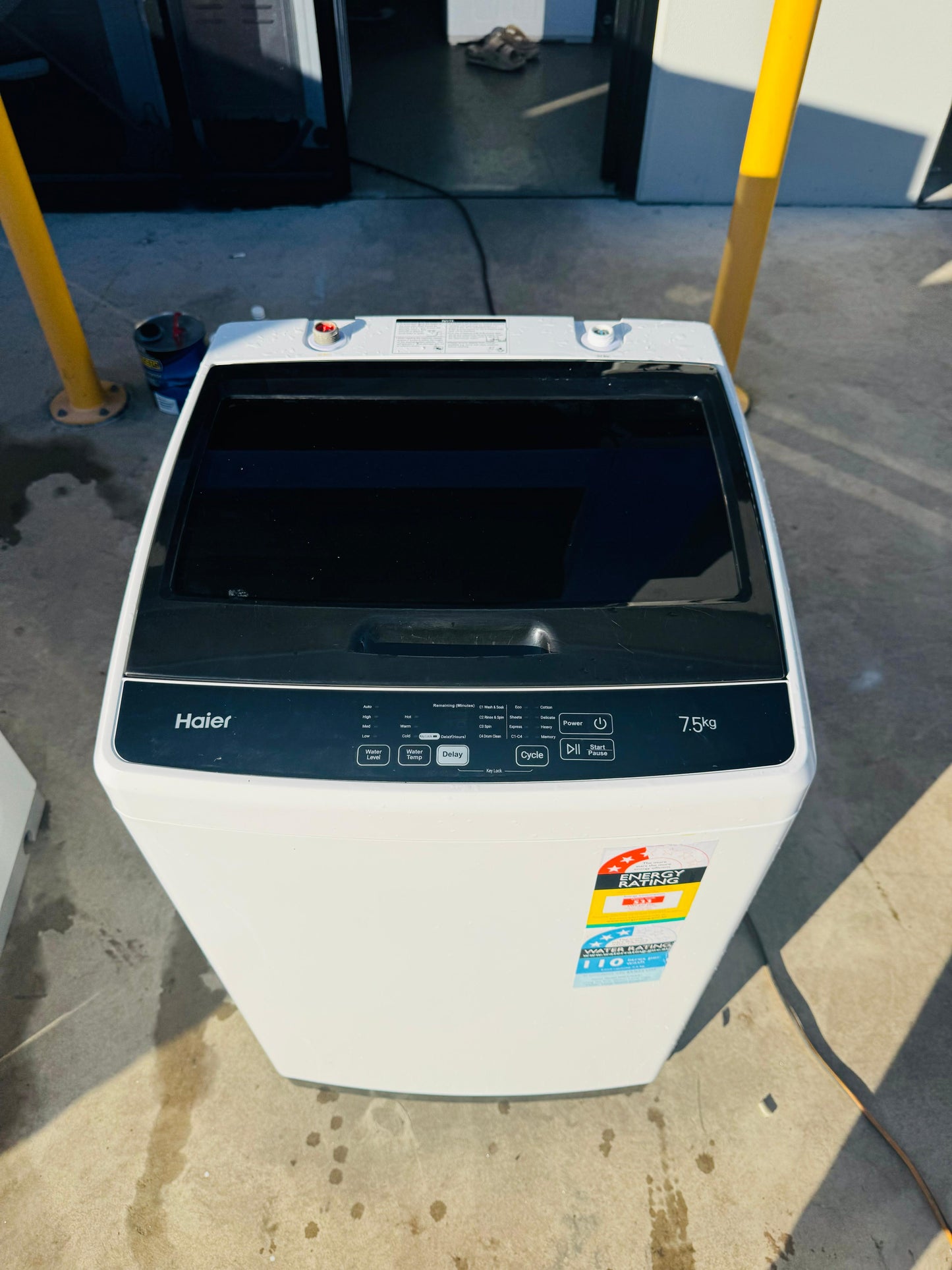 HAIER 7.5 KGS TOP LOADER WASHING MACHINE