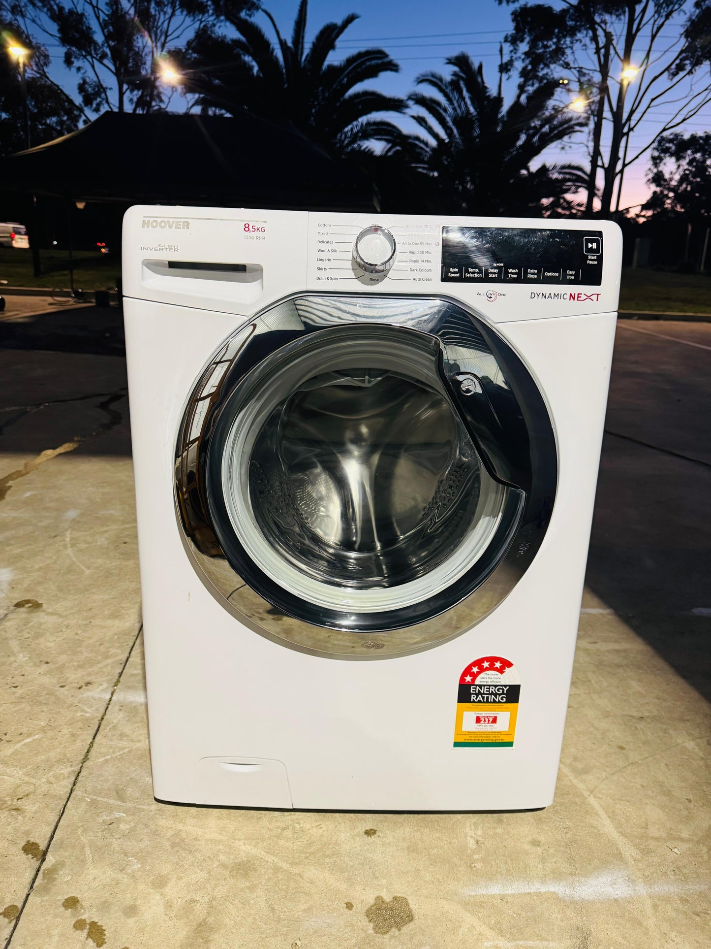 HOOVER 8.5KGS FRONT LOADER WASHING MACHINE